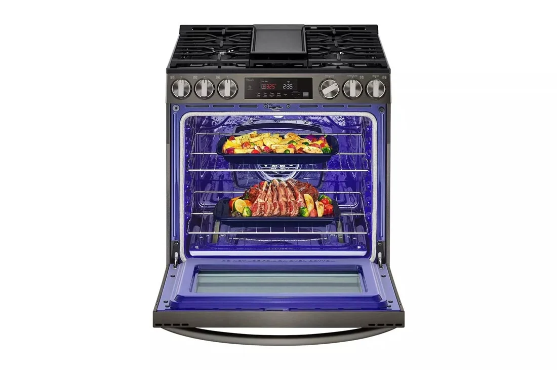 LG 30" Slide-In Gas Range - 5.8 cu. ft. - LSGL5833D - Image 8