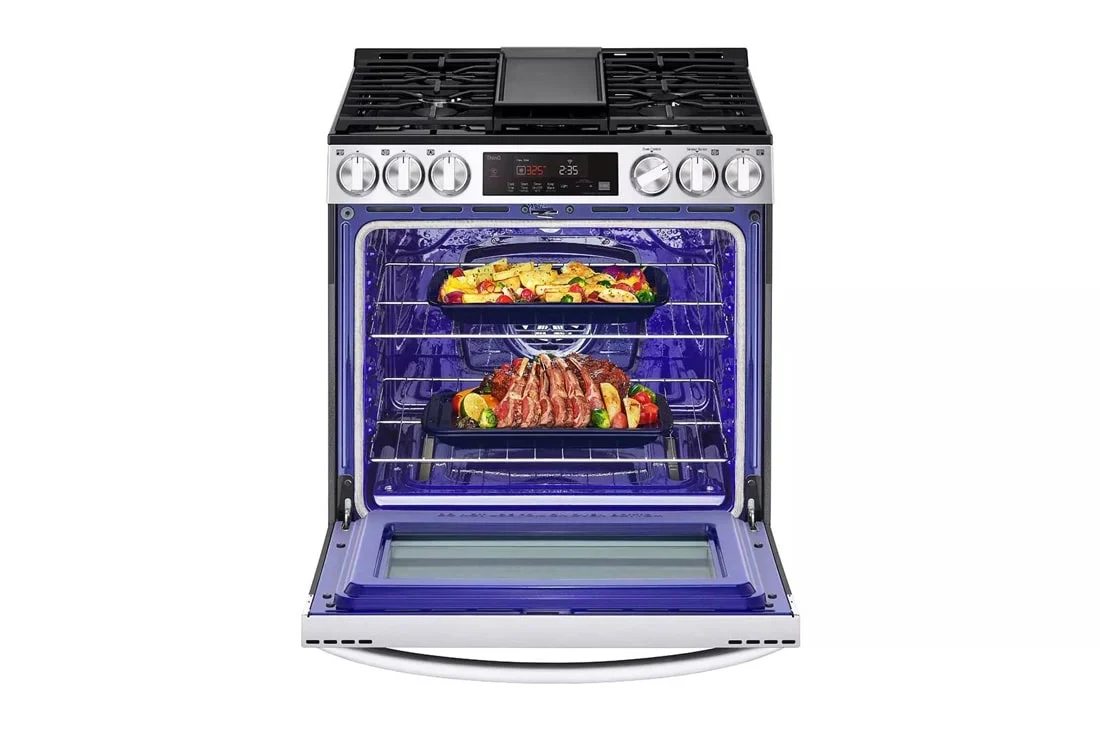 LG 30" Slide-In Gas Range - 5.8 cu. ft. - LSGL5833F - Image 6