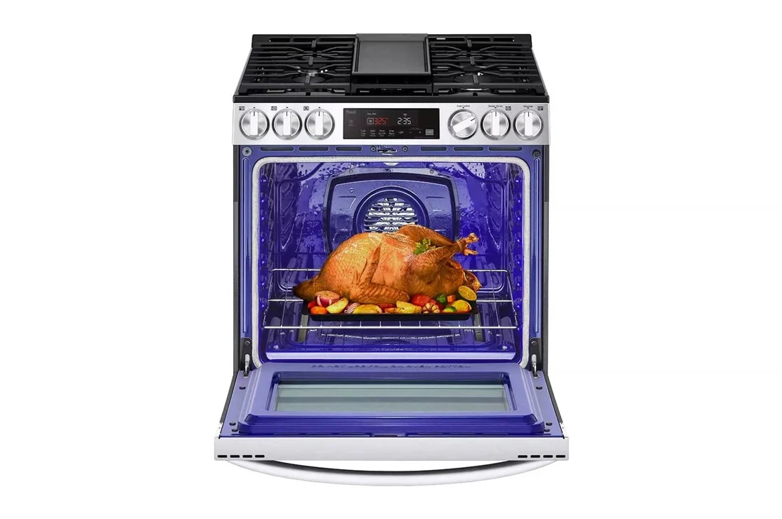 LG 30" Slide-In Gas Range - 5.8 cu. ft. - LSGL5833F - Image 7