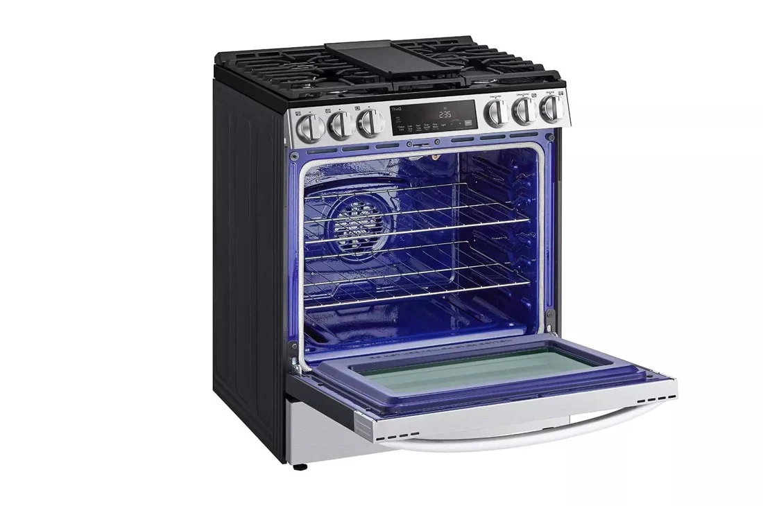 LG 30" Slide-In Gas Range - 5.8 cu. ft. - LSGL5833F - Image 8