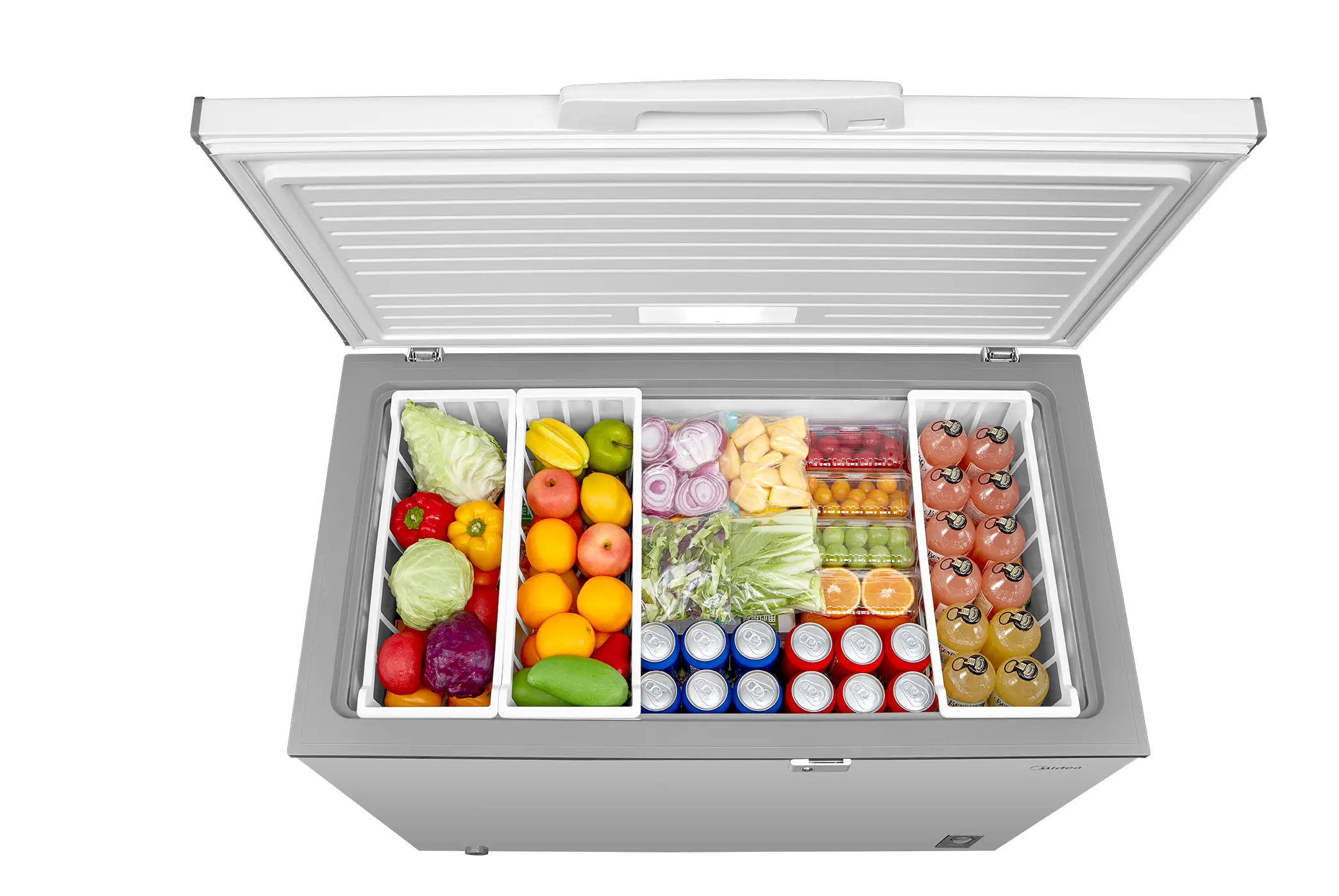 Midea 10.4 cu. ft. Convertible Chest Freezer with Removable Storage Basket - Image 9