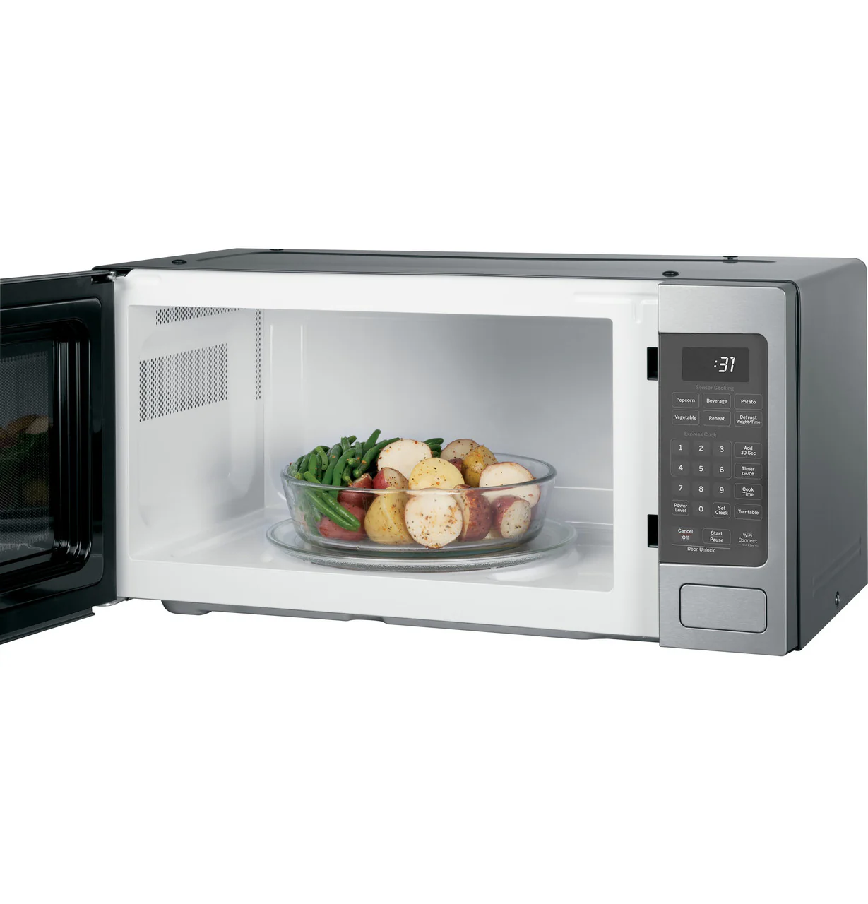 GE Profile™ 1.1 Cu. Ft. Countertop Microwave Oven - Image 4