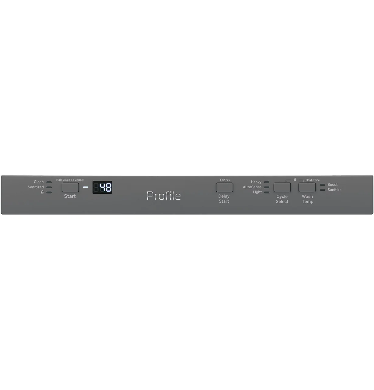 GE Profile™ ENERGY STAR® 18" ADA Compliant Stainless Steel Interior Dishwasher with Sanitize Cycle - Image 5