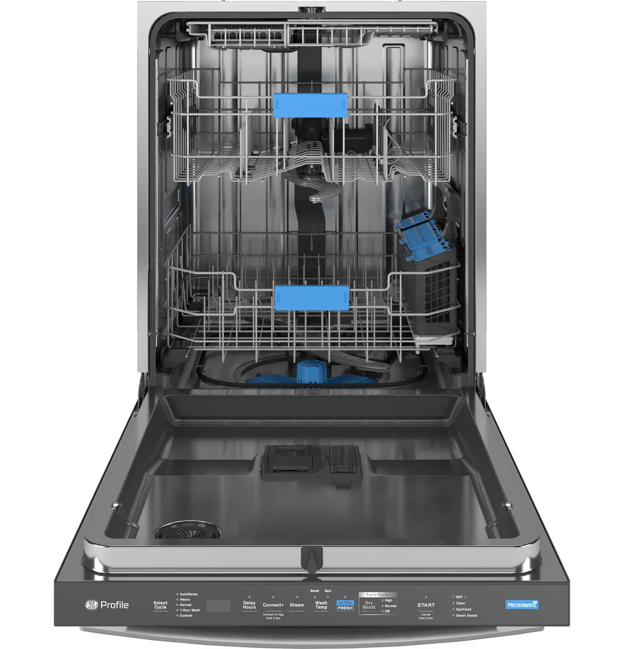 GE Profile™ ENERGY STAR Smart UltraFresh System Dishwasher with Microban™ Antimicrobial Technology with Deep Clean Washing 3rd Rack, 39 dBA - Image 5