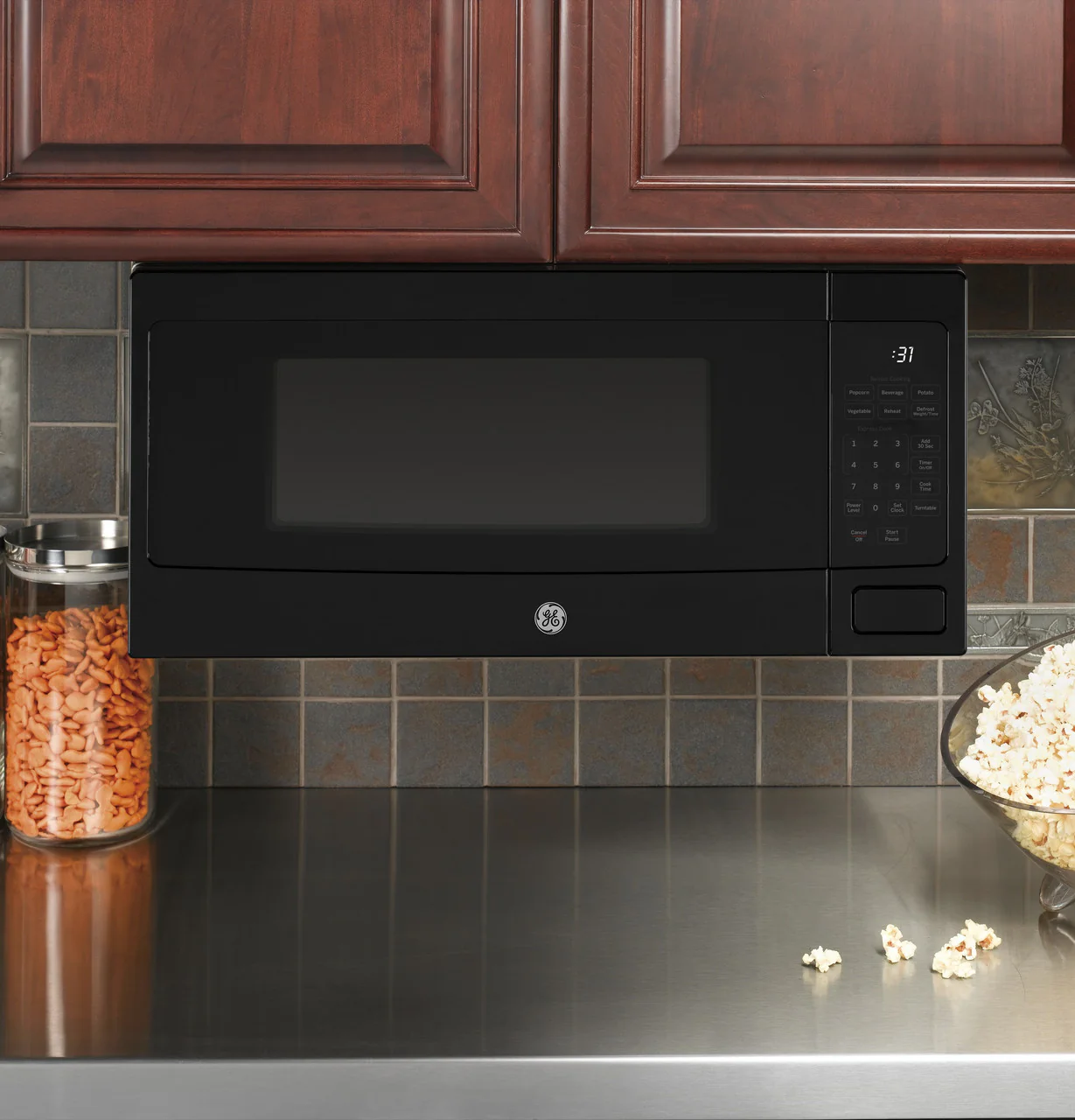 GE Profile™ 1.1 Cu. Ft. Countertop Microwave Oven - Image 5