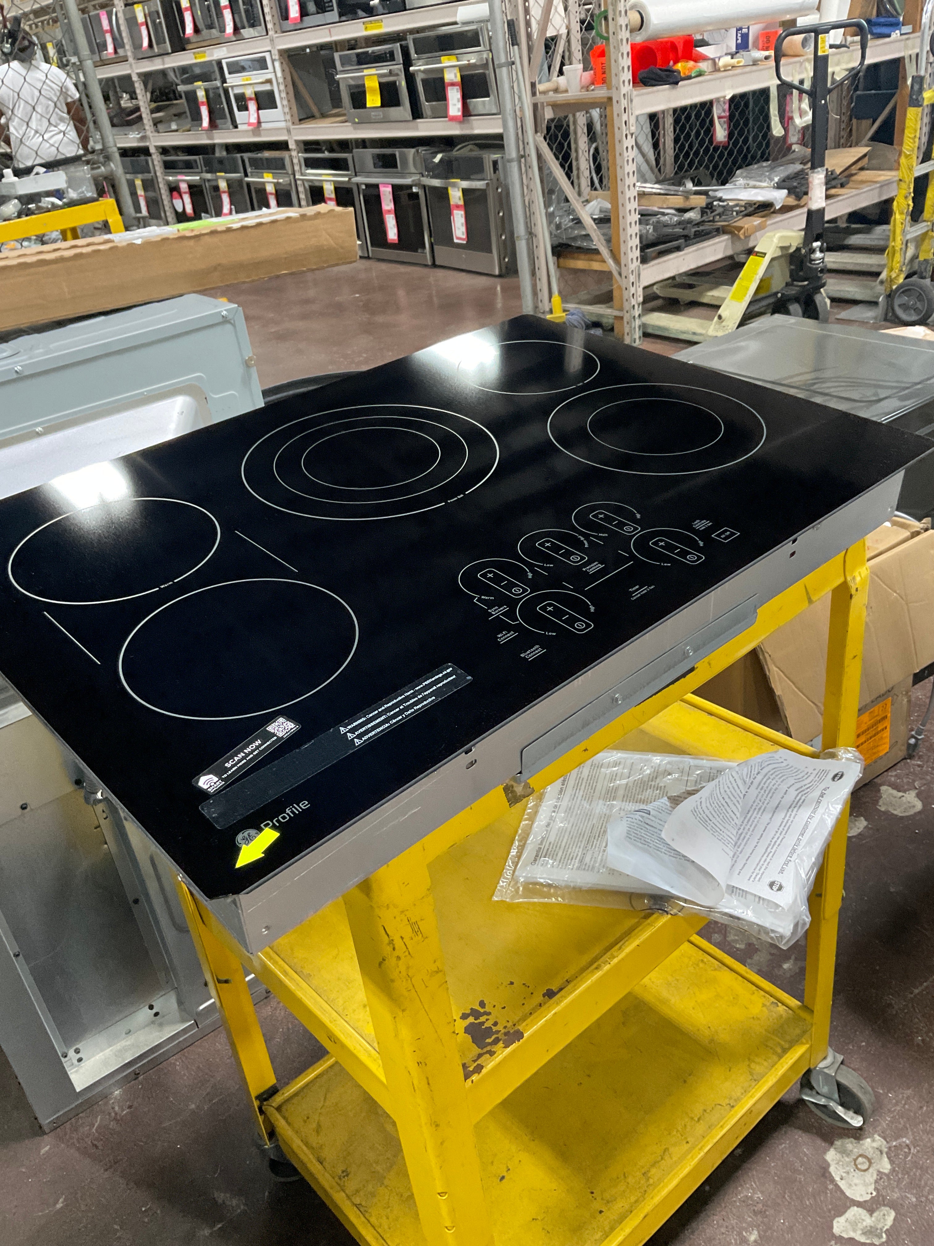 GE Profile™ 30" Built-In Touch Control Electric Cooktop - Image 6