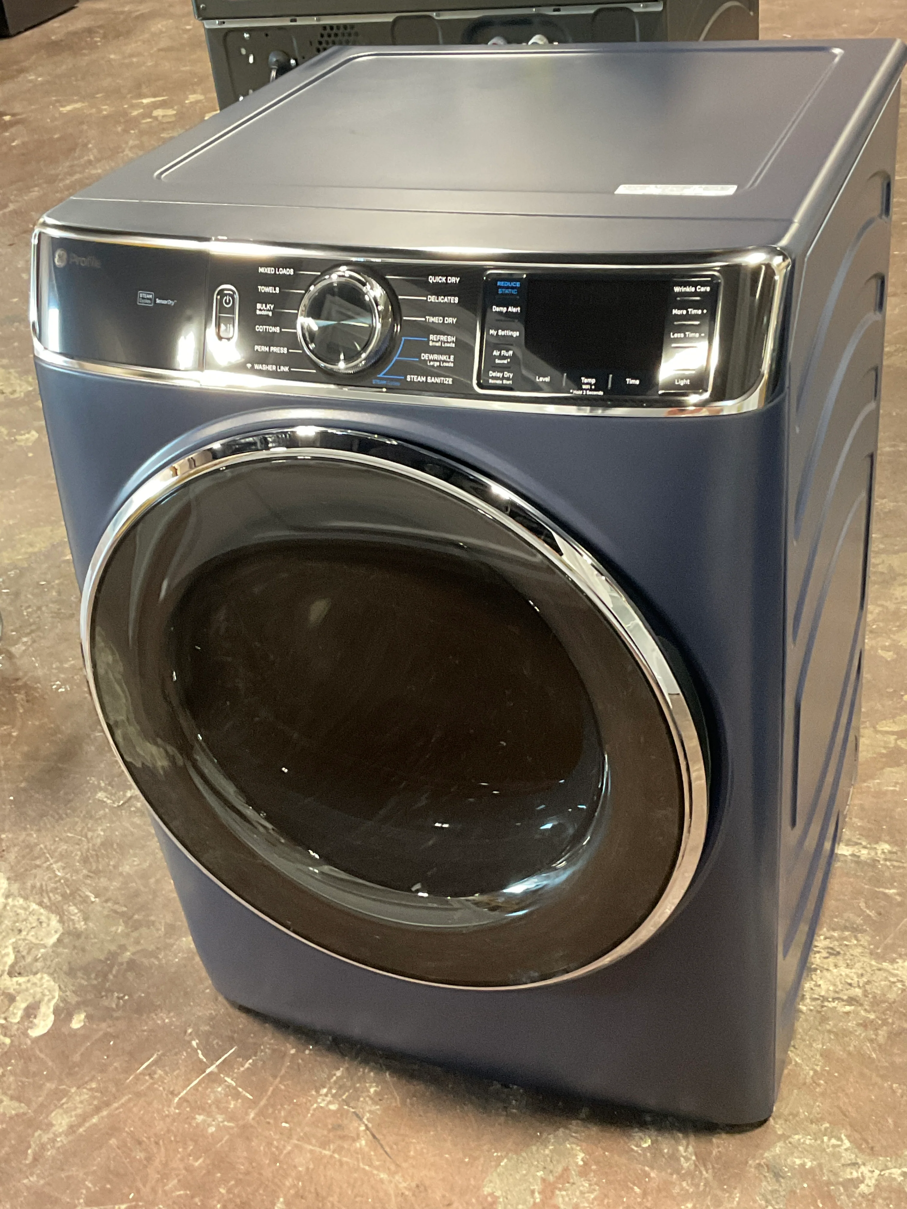 GE Profile™ 7.8 cu. ft. Capacity Smart Front Load Electric Dryer with Steam and Sanitize Cycle - Image 10