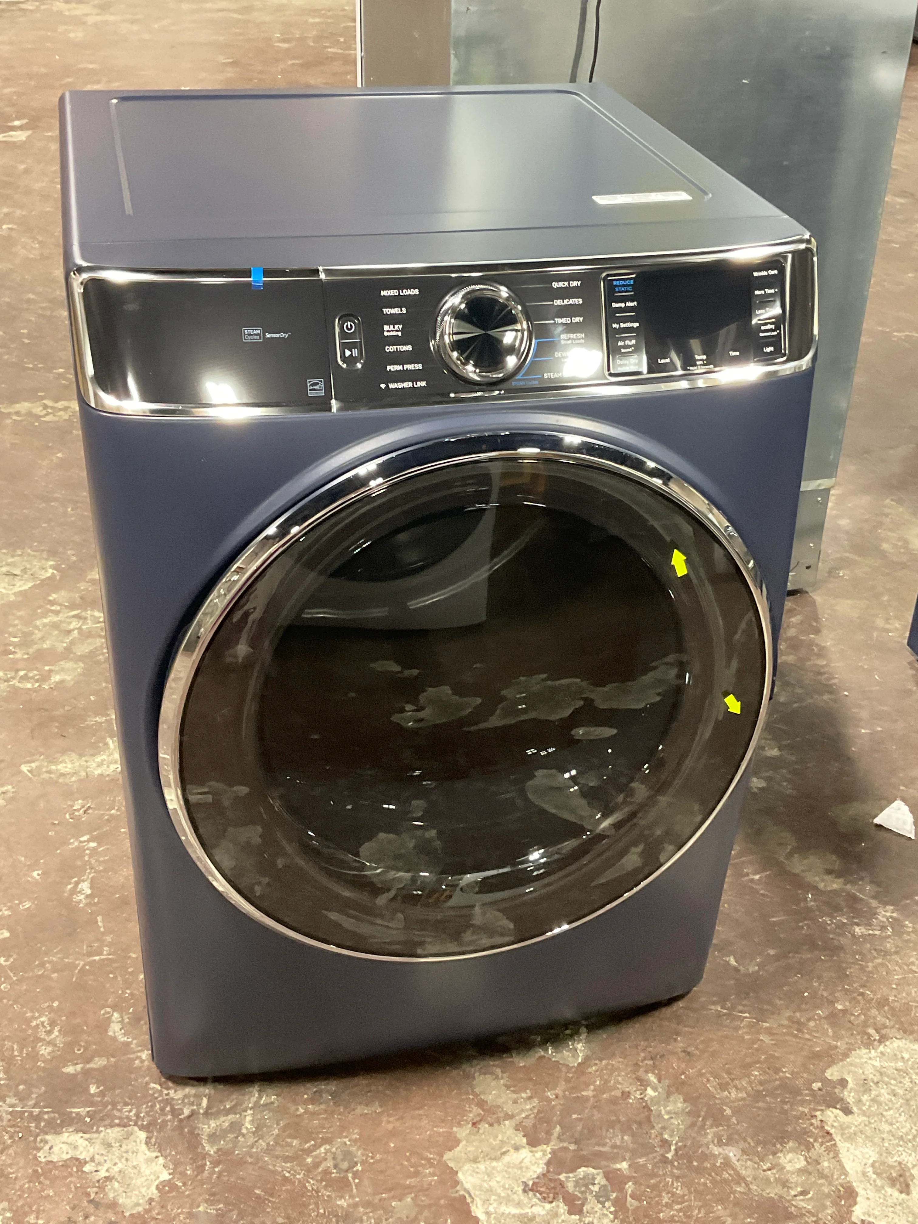 GE Profile™ 7.8 cu. ft. Capacity Smart Front Load Electric Dryer with Steam and Sanitize Cycle - Image 12