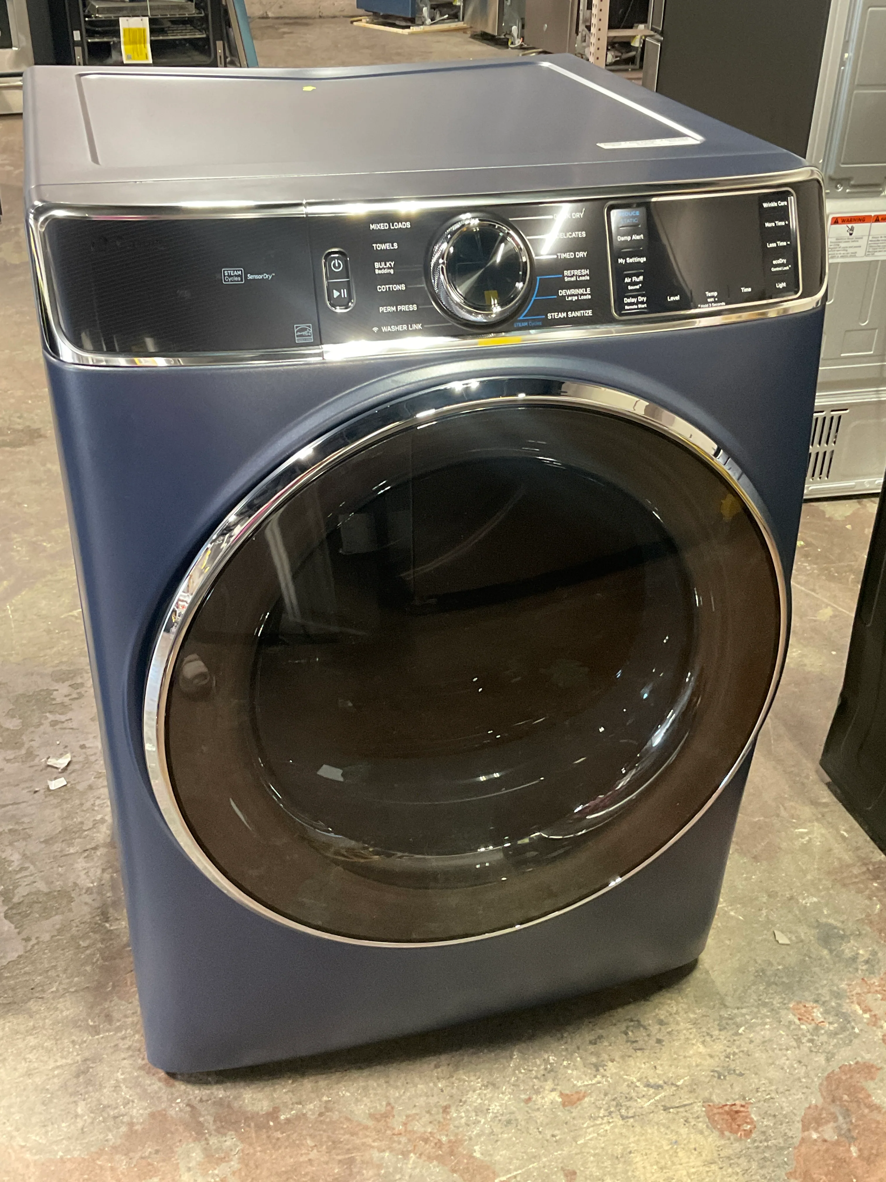 GE Profile™ 7.8 cu. ft. Capacity Smart Front Load Electric Dryer with Steam and Sanitize Cycle - Image 15