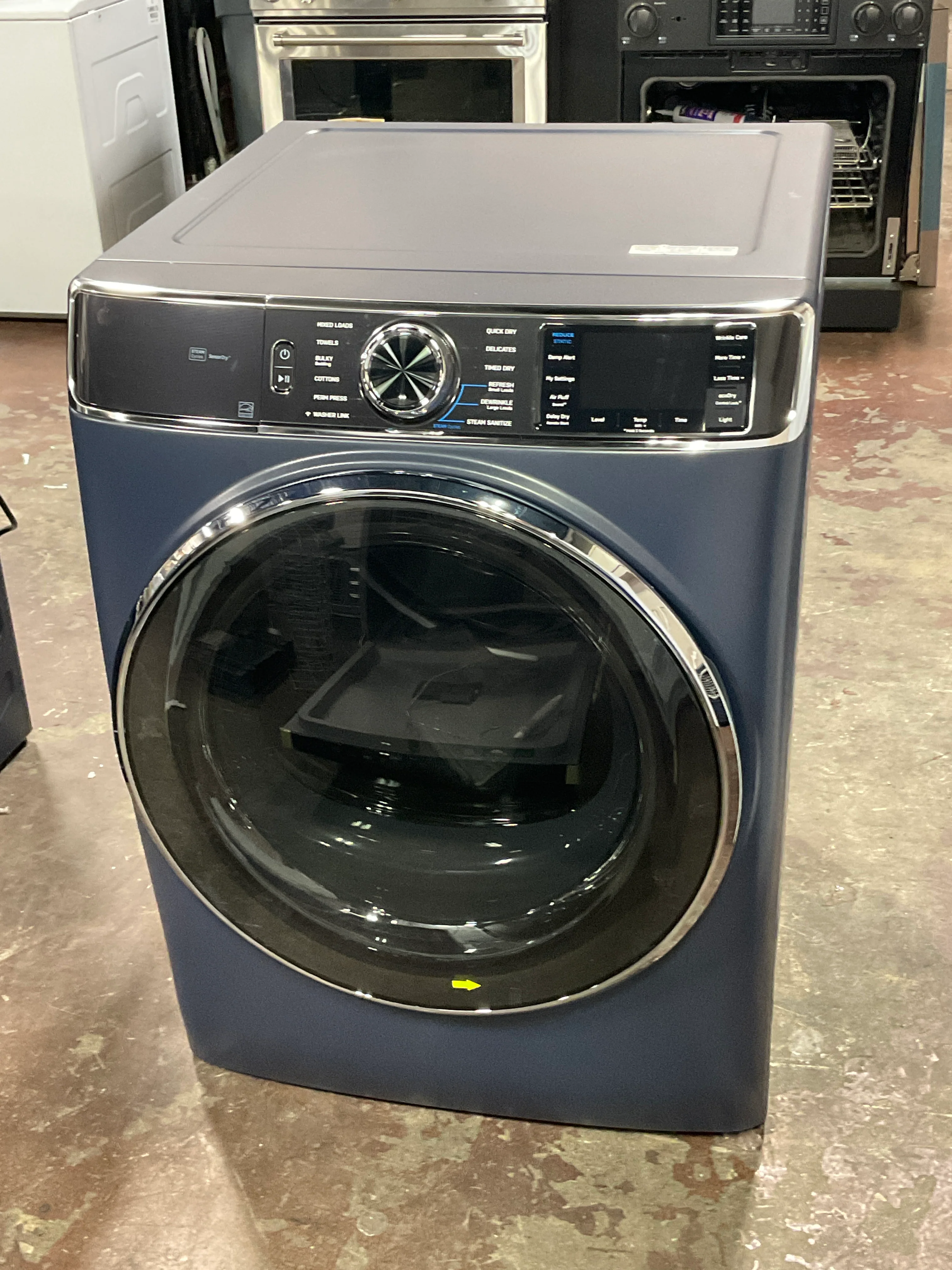 GE Profile™ 7.8 cu. ft. Capacity Smart Front Load Electric Dryer with Steam and Sanitize Cycle - Image 16