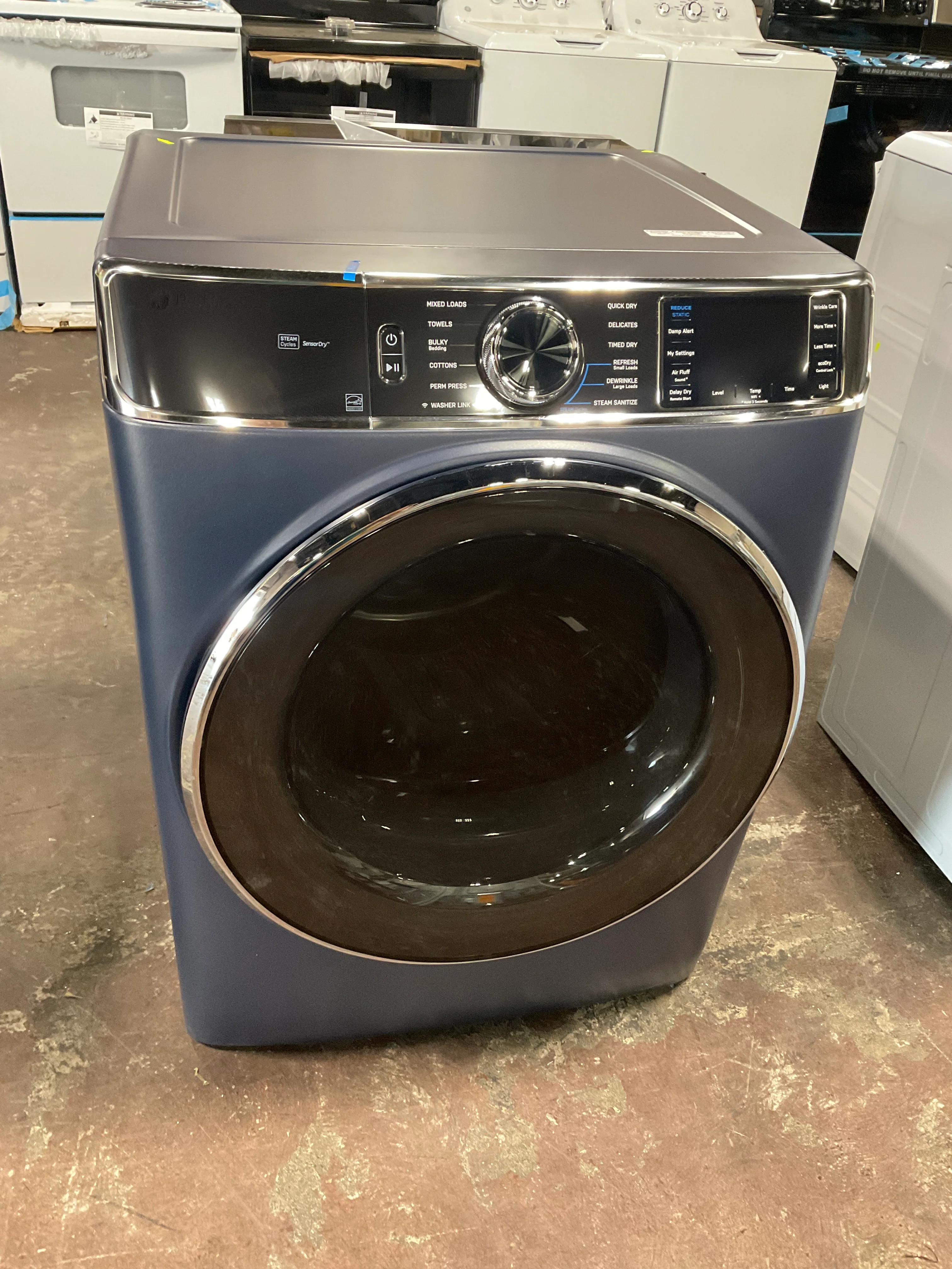 GE Profile™ 7.8 cu. ft. Capacity Smart Front Load Electric Dryer with Steam and Sanitize Cycle - Image 19