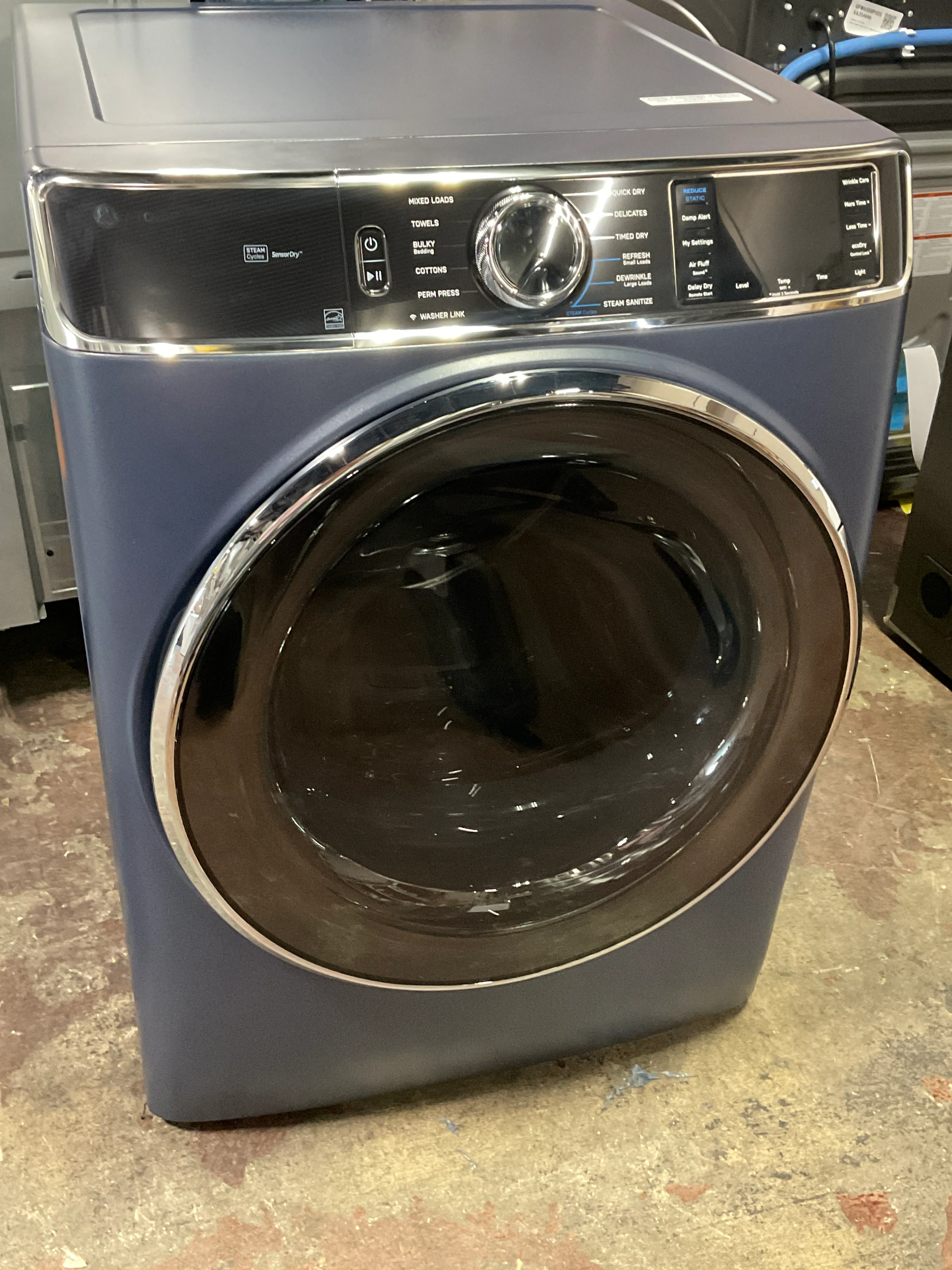 GE Profile™ 7.8 cu. ft. Capacity Smart Front Load Electric Dryer with Steam and Sanitize Cycle - Image 6