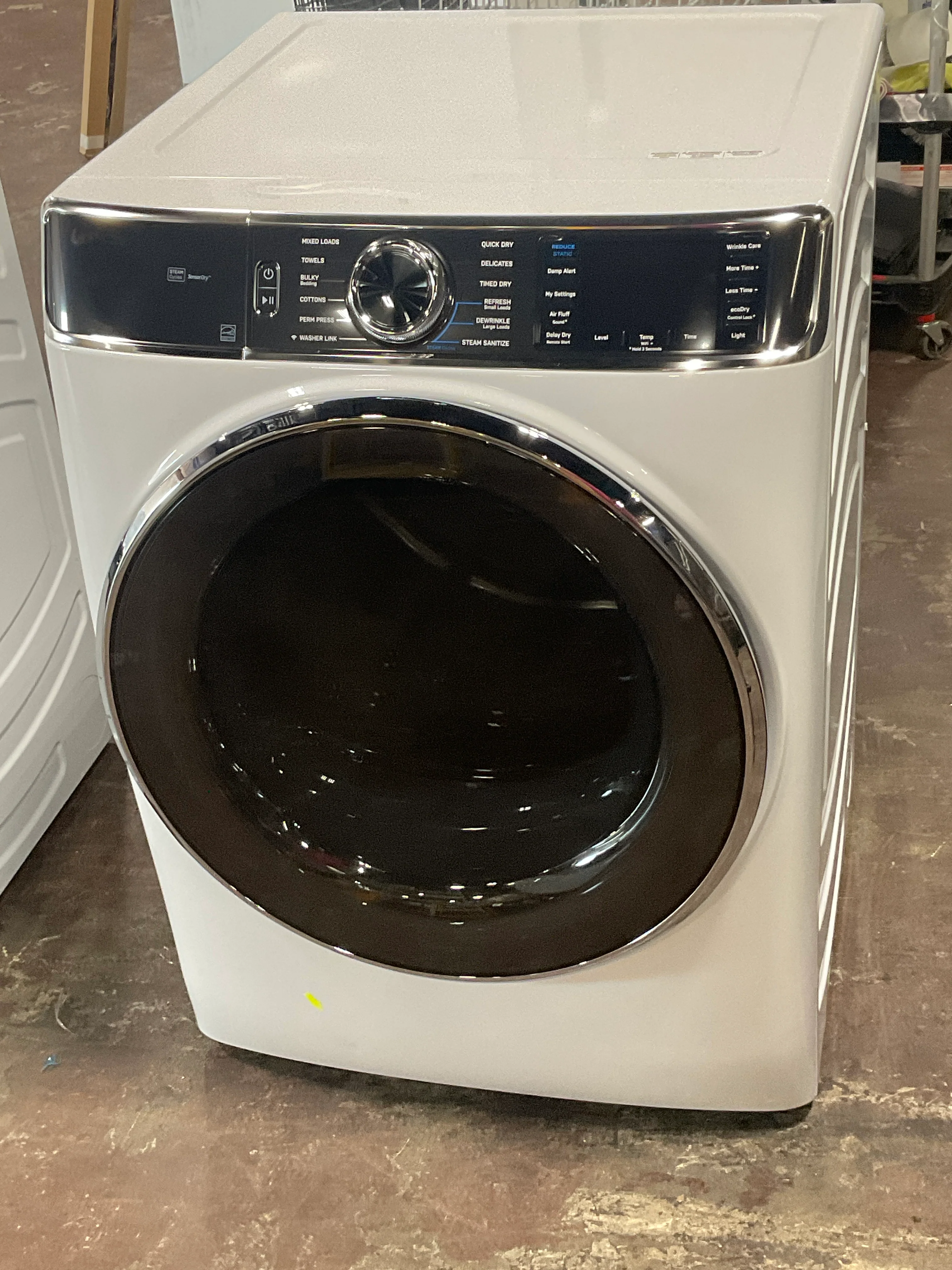 GE Profile™ 7.8 cu. ft. Capacity Smart Front Load Electric Dryer with Steam and Sanitize Cycle - Image 6