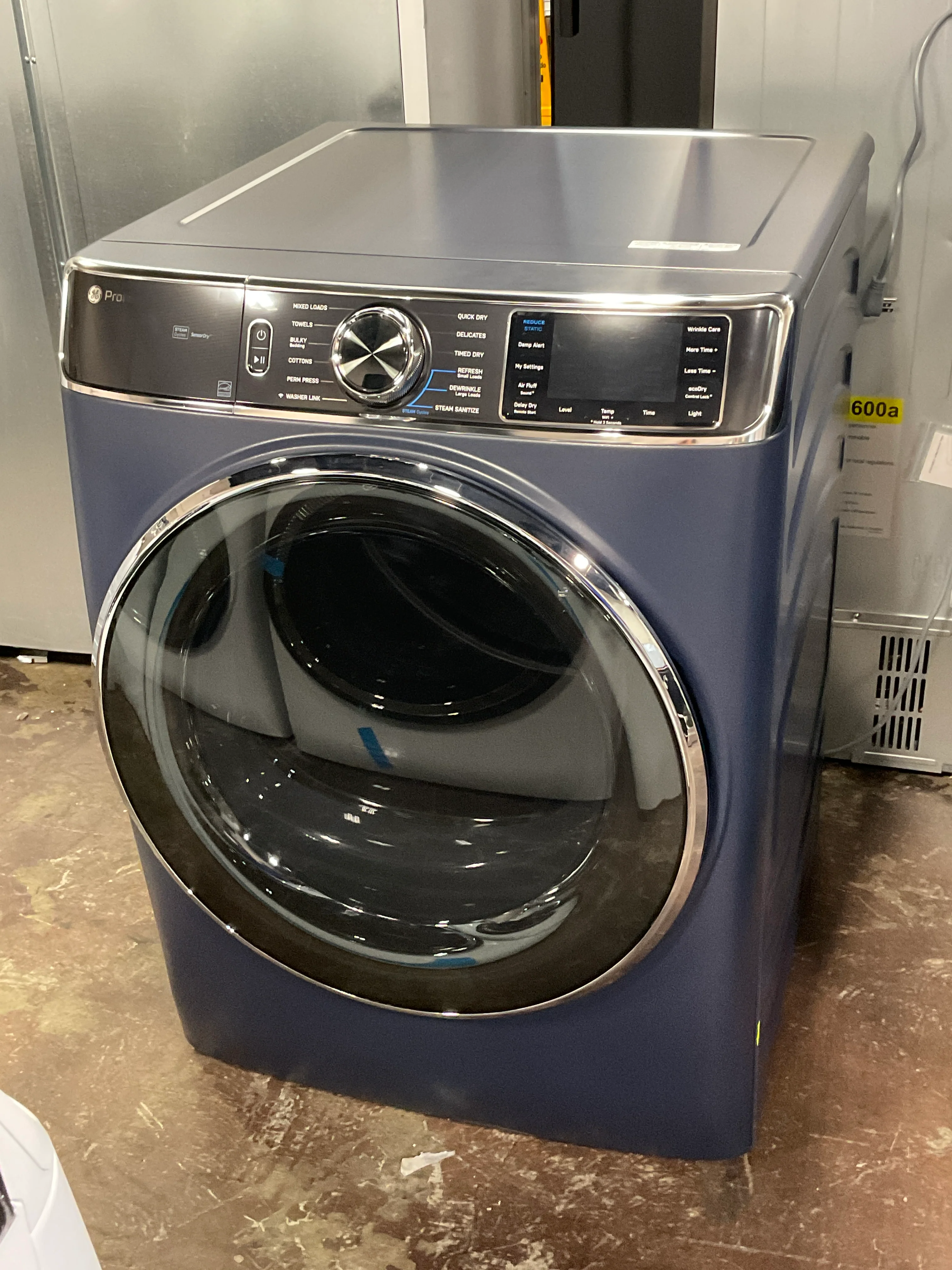 GE Profile™ 7.8 cu. ft. Capacity Smart Front Load Gas Dryer with Steam and Sanitize Cycle - Image 6
