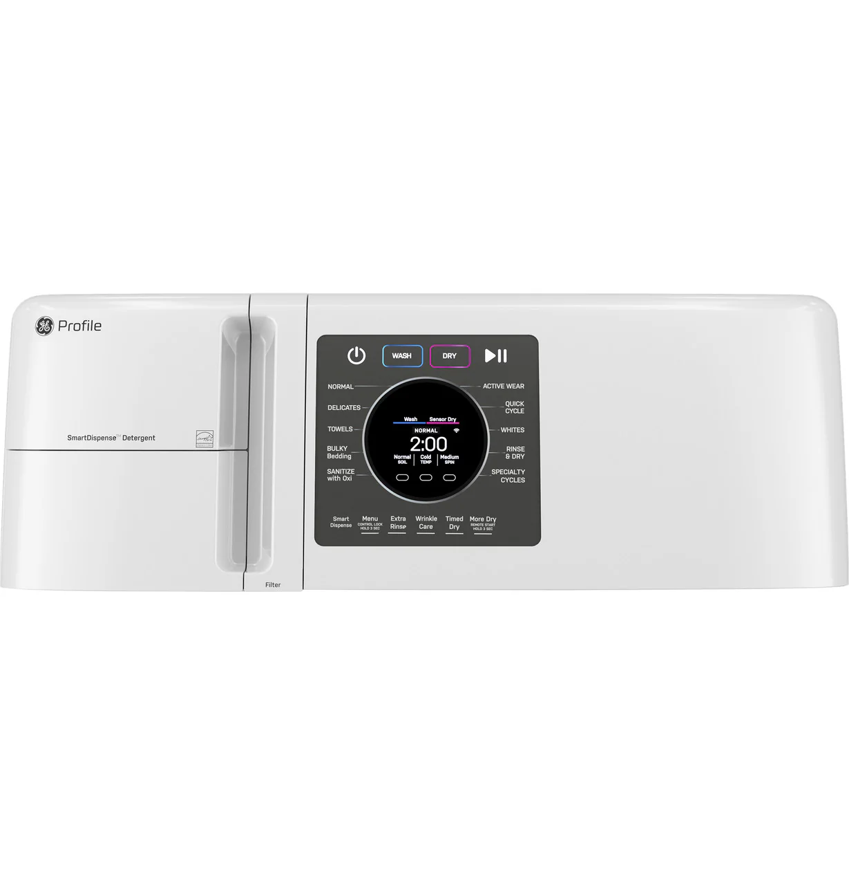GE Profile™ ENERGY STAR® 4.6 cu. ft. Capacity UltraFast Combo with Ventless Inverter Heat Pump Technology Washer/Dryer - Image 2