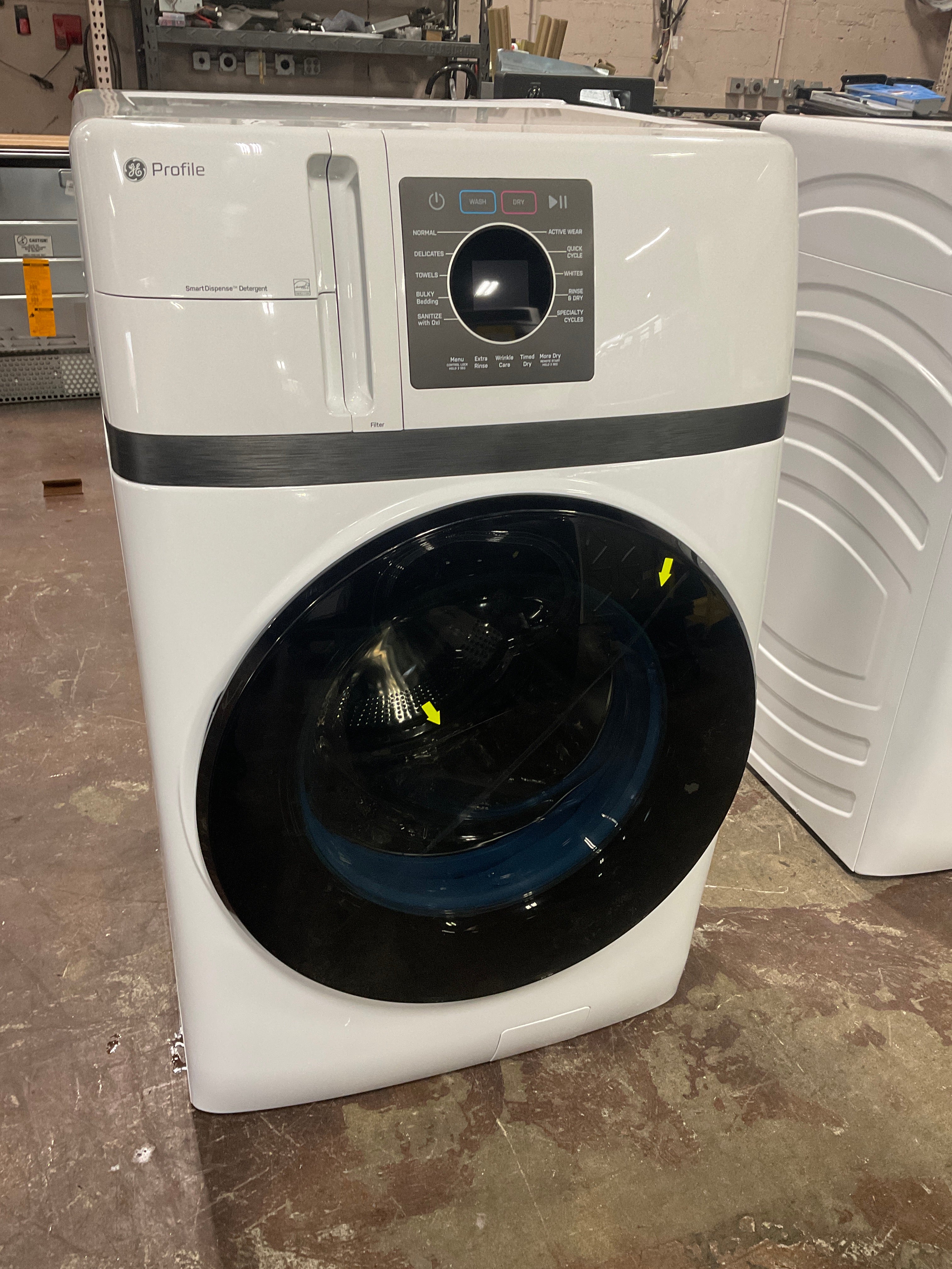 GE Profile™ ENERGY STAR® 4.6 cu. ft. Capacity UltraFast Combo with Ventless Inverter Heat Pump Technology Washer/Dryer - Image 6