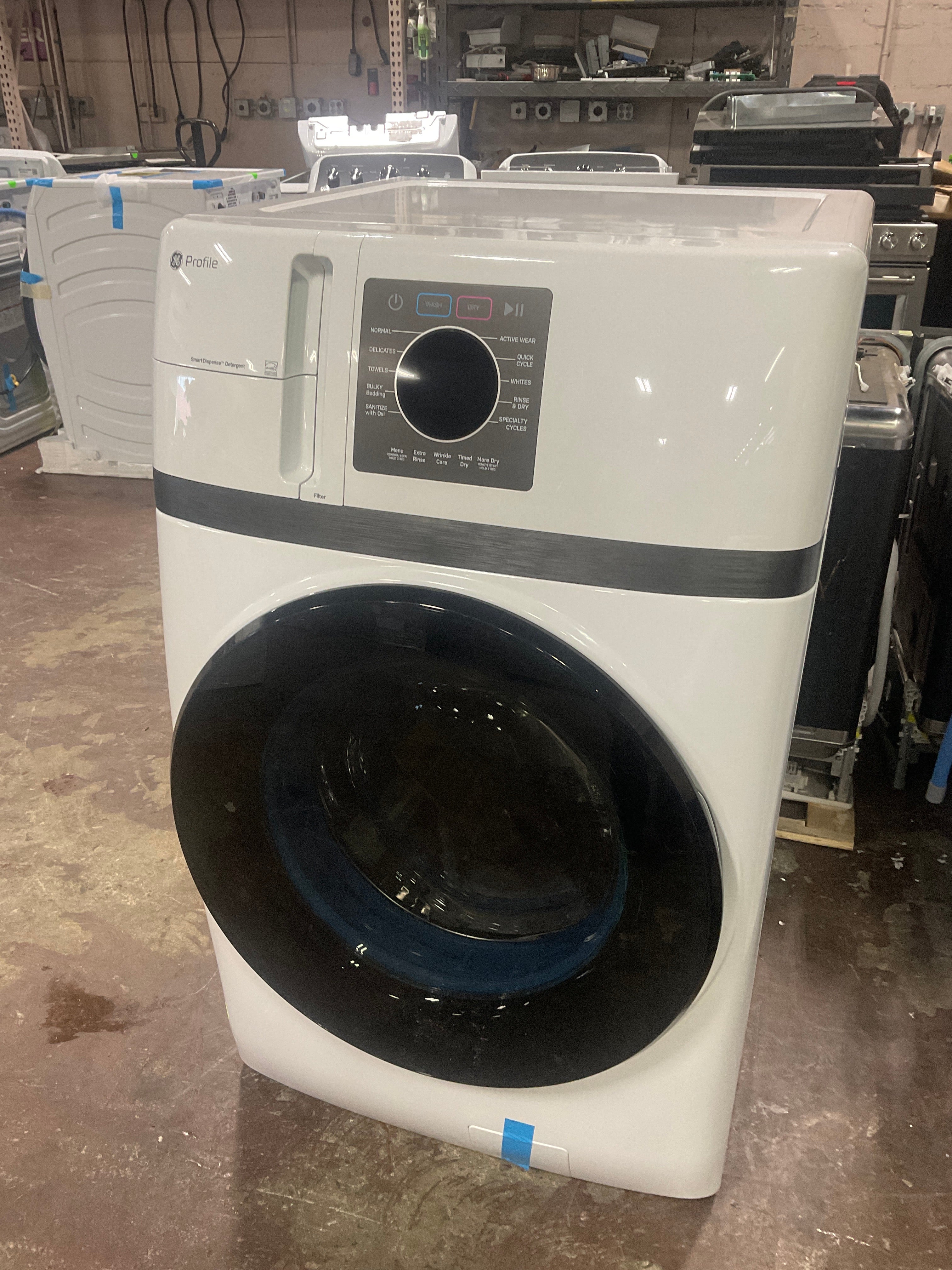GE Profile™ ENERGY STAR® 4.6 cu. ft. Capacity UltraFast Combo with Ventless Inverter Heat Pump Technology Washer/Dryer - Image 7