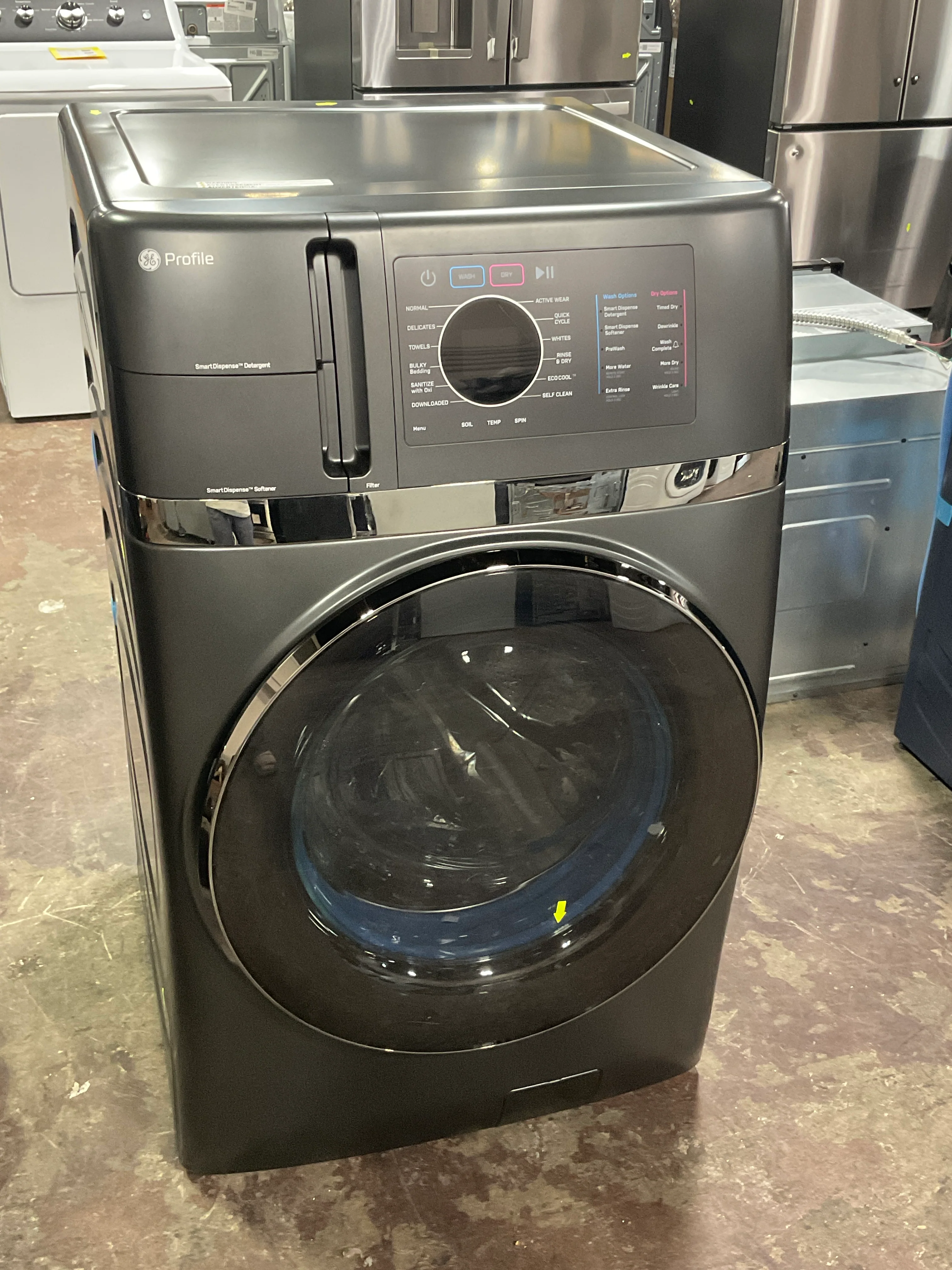 GE Profile ENERGY STAR 4.8 cu. ft. Capacity UltraFast Combo with Ventless Inverter Heat Pump Technology Washer/Dryer - Image 7
