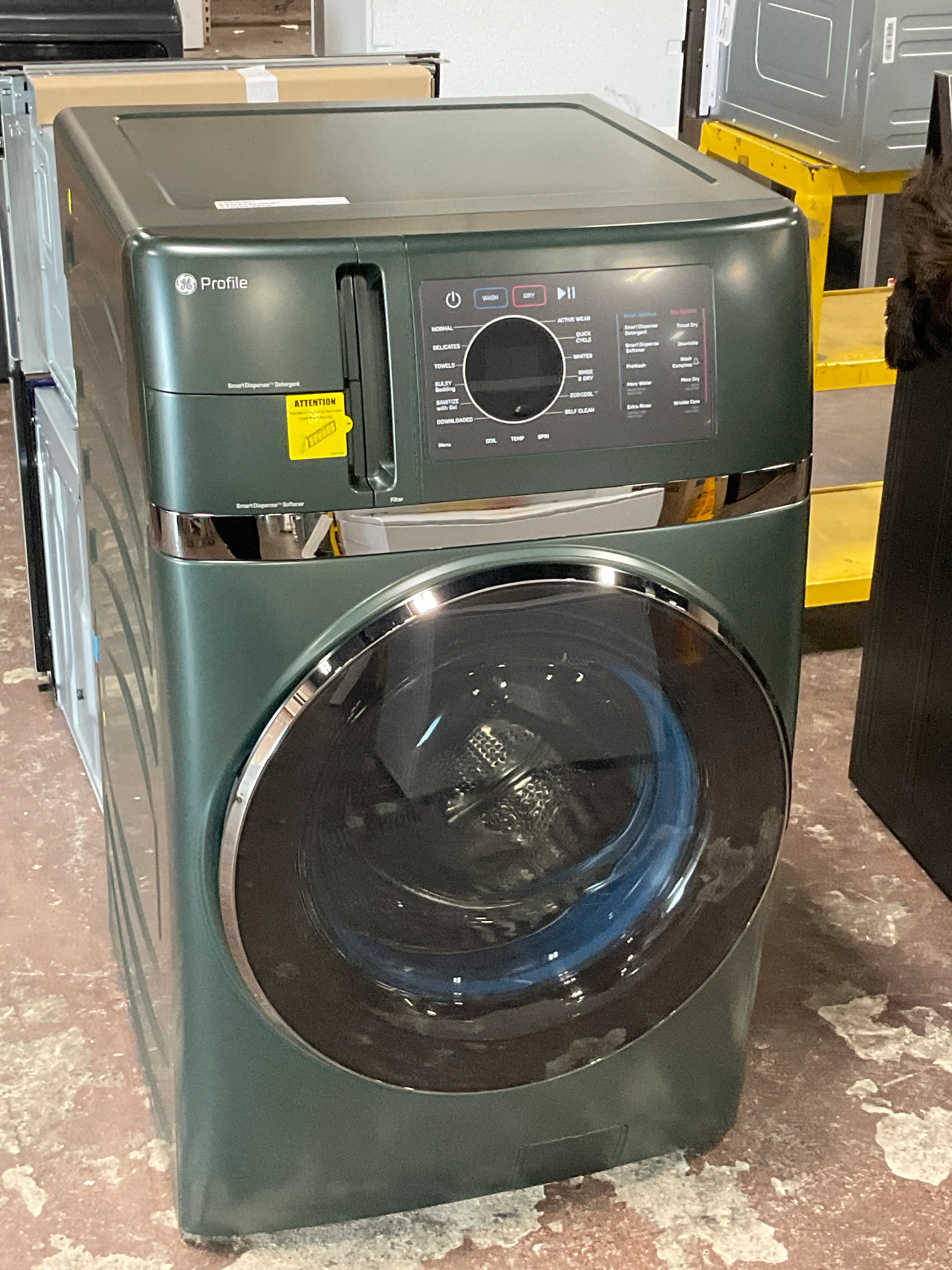 GE Profile™ ENERGY STAR® 4.8 cu. ft. Capacity UltraFast Combo with Ventless Inverter Heat Pump Technology Washer/Dryer - Image 6