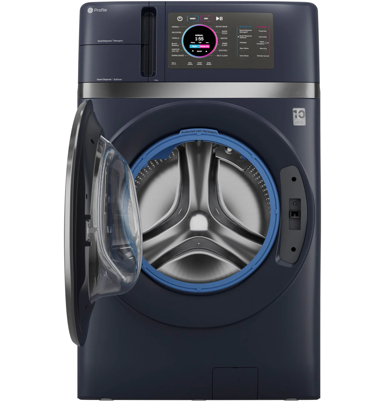 GE Profile™ ENERGY STAR® 4.8 cu. ft. Capacity UltraFast Combo with Ventless Inverter Heat Pump Technology Washer/Dryer - Image 5