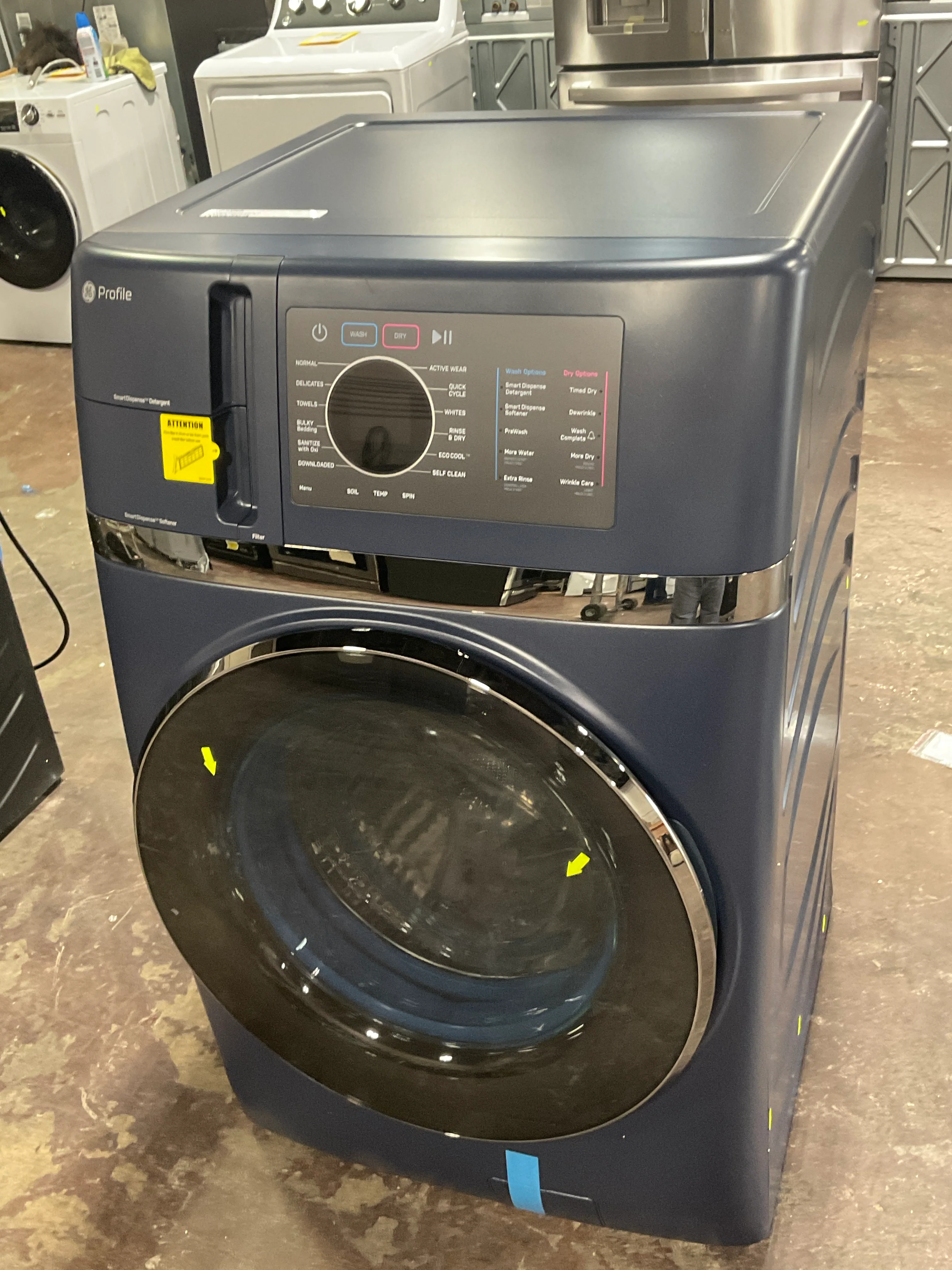 GE Profile™ ENERGY STAR® 4.8 cu. ft. Capacity UltraFast Combo with Ventless Inverter Heat Pump Technology Washer/Dryer - Image 6