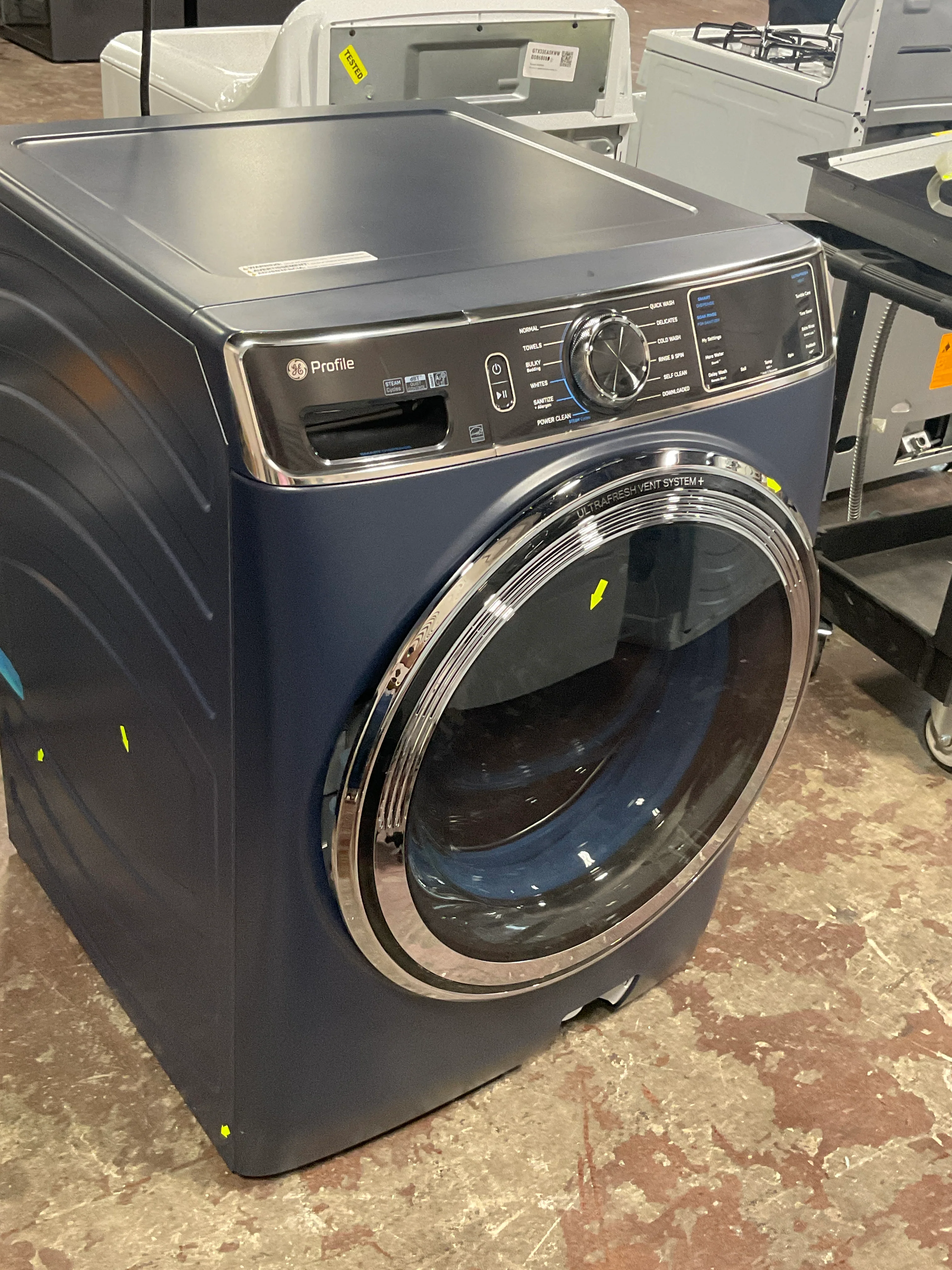 GE Profile™ 5.3 cu. ft. Capacity Smart Front Load ENERGY STAR® Washer with UltraFresh™ Vent System+ with OdorBlock™ - Image 12
