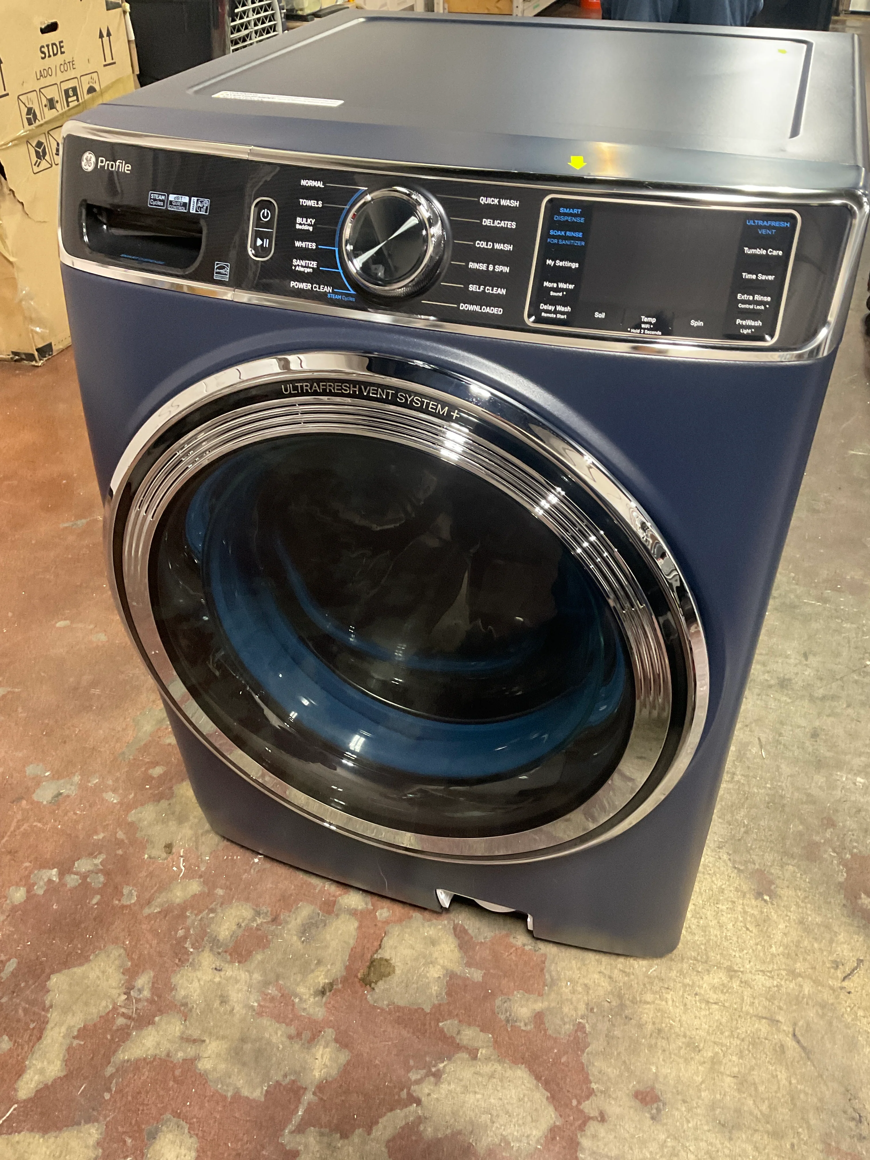 GE Profile™ 5.3 cu. ft. Capacity Smart Front Load ENERGY STAR® Washer with UltraFresh™ Vent System+ with OdorBlock™ - Image 8
