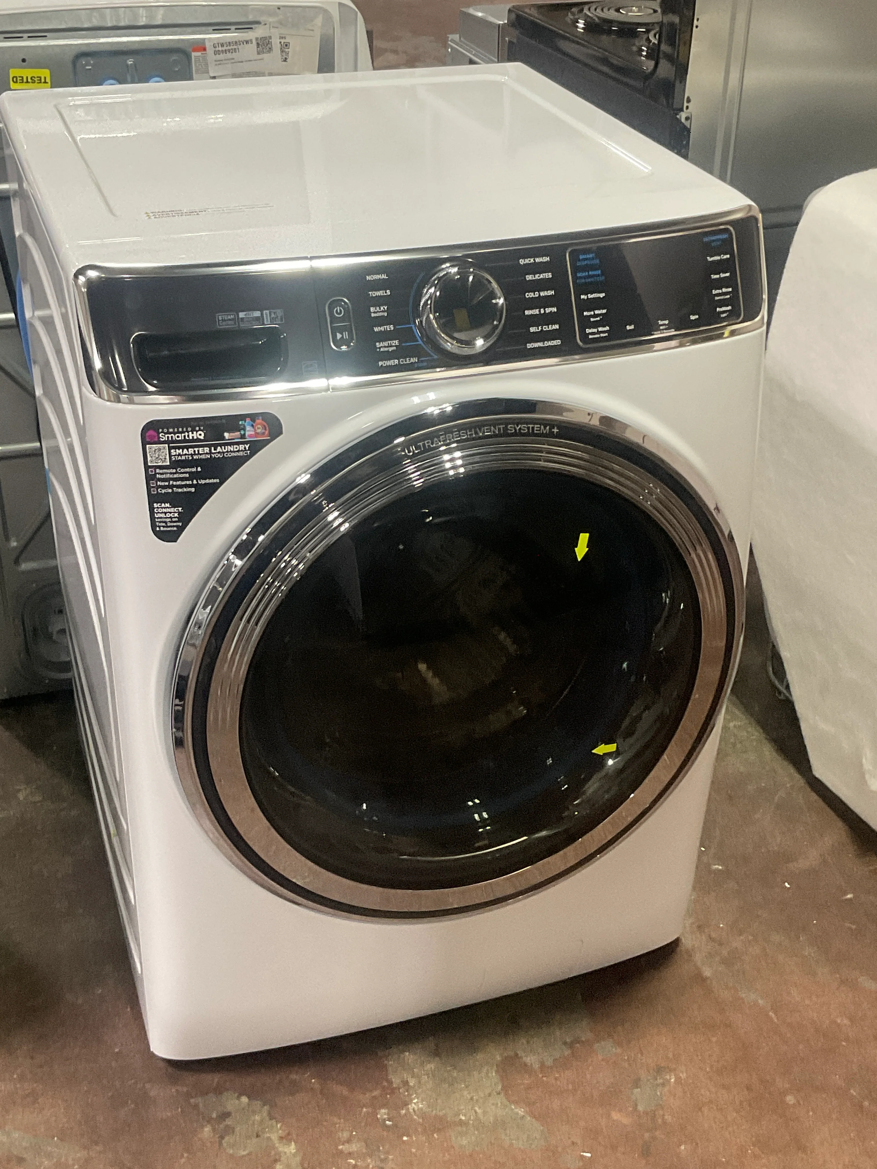 GE Profile™ 5.3 cu. ft. Capacity Smart Front Load ENERGY STAR® Washer with UltraFresh™ Vent System+ with OdorBlock™ - Image 7