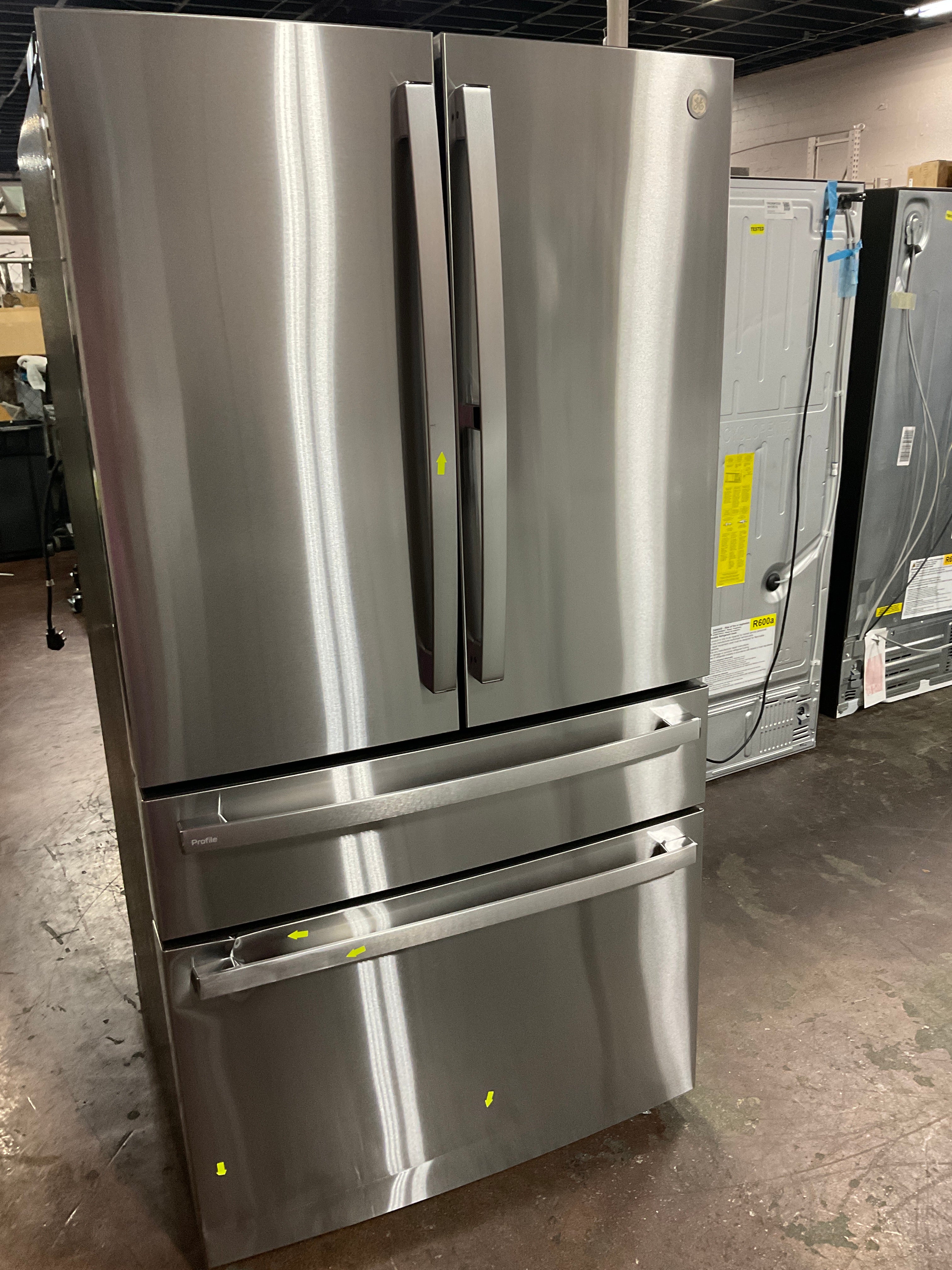 GE Profile™ ENERGY STAR® 29 Cu. Ft. Smart Fingerprint Resistant 4-Door French-Door Refrigerator with Door In Door - Image 6