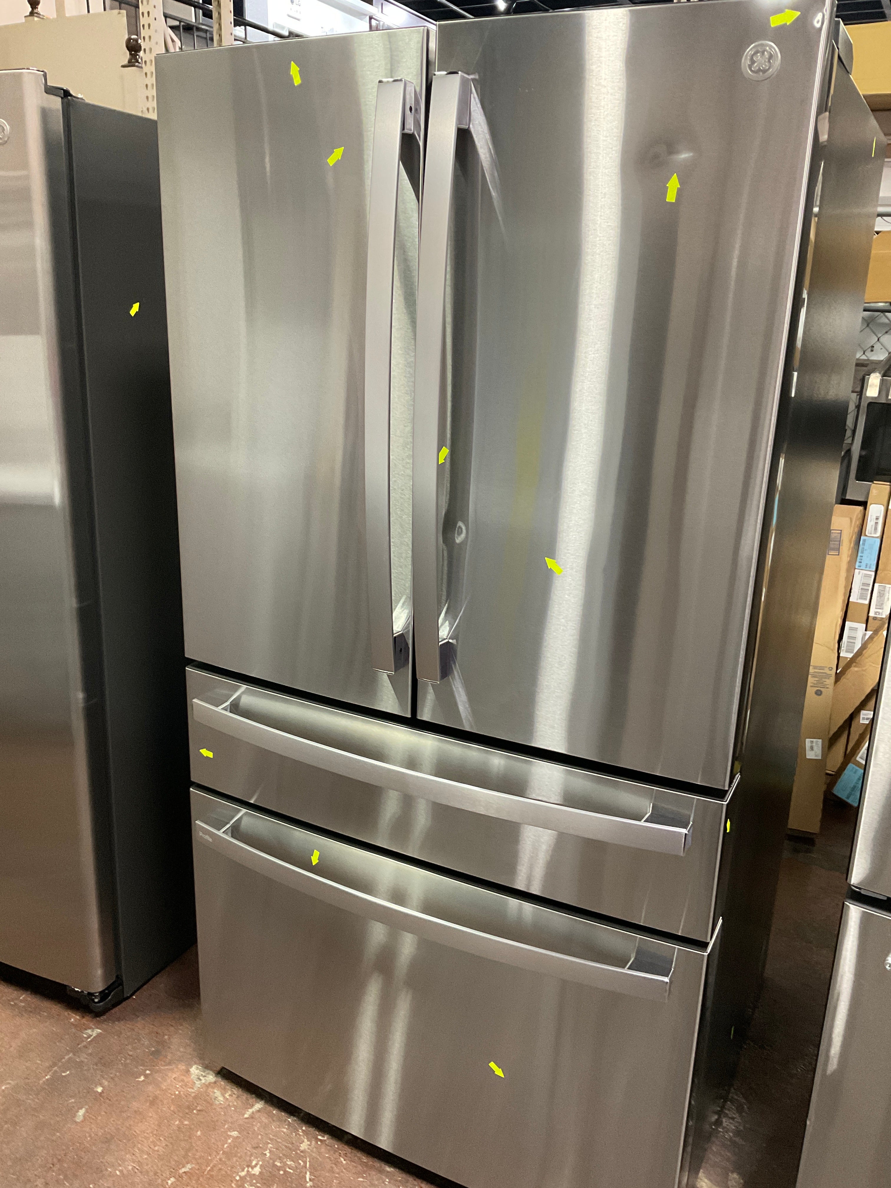 GE Profile™ ENERGY STAR® 28.7 Cu. Ft. Smart Fingerprint Resistant 4-Door French-Door Refrigerator With Dual-Dispense AutoFill Pitcher - Image 7