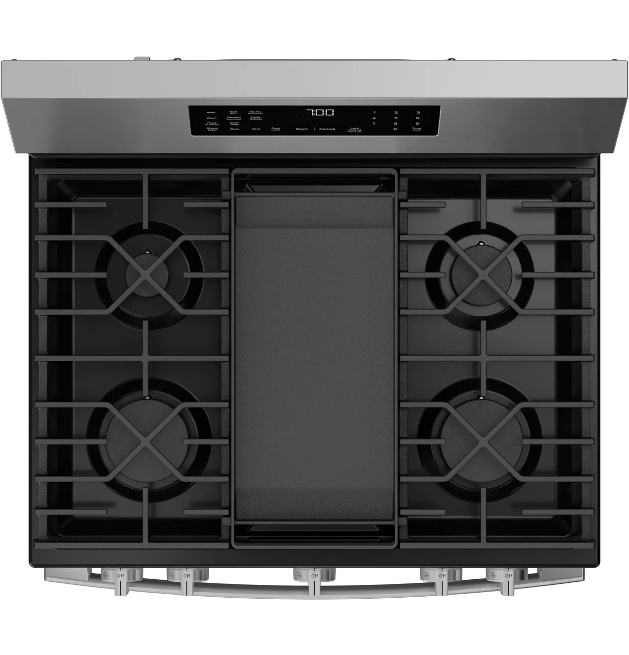 GE Profile™ 30” Smart Free-Standing Gas Convection Range with No Preheat Air Fry and EasyWash™ Oven Tray - Image 3