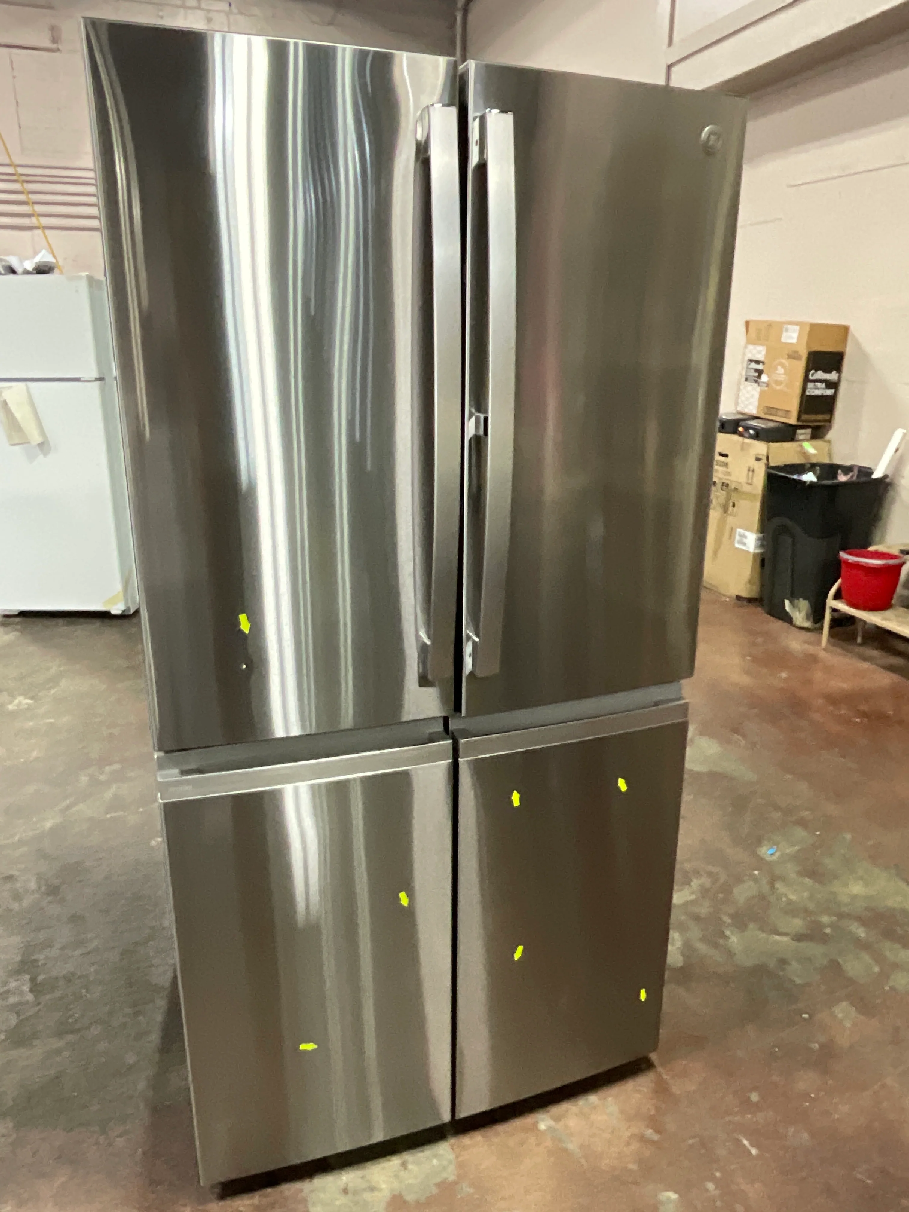 GE Profile™ ENERGY STAR® 22.9 Cu. Ft. Counter-Depth Quad-Door Refrigerator with Dual-Dispense AutoFill Pitcher and Door in Door - Image 6