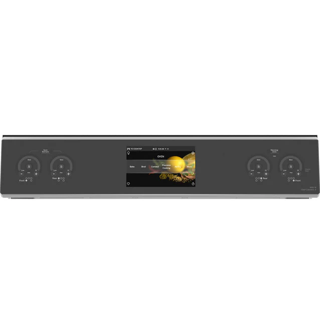 GE Profile™ 30" Smart Slide-In Front-Control Induction Fingerprint Resistant Range with In Oven Camera - Image 3