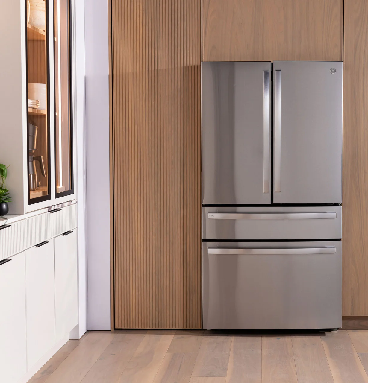 GE Profile™ ENERGY STAR® 23.3 Cu. Ft. Smart Counter-Depth Fingerprint Resistant 4-Door French-Door Refrigerator with Door In Door - Image 5
