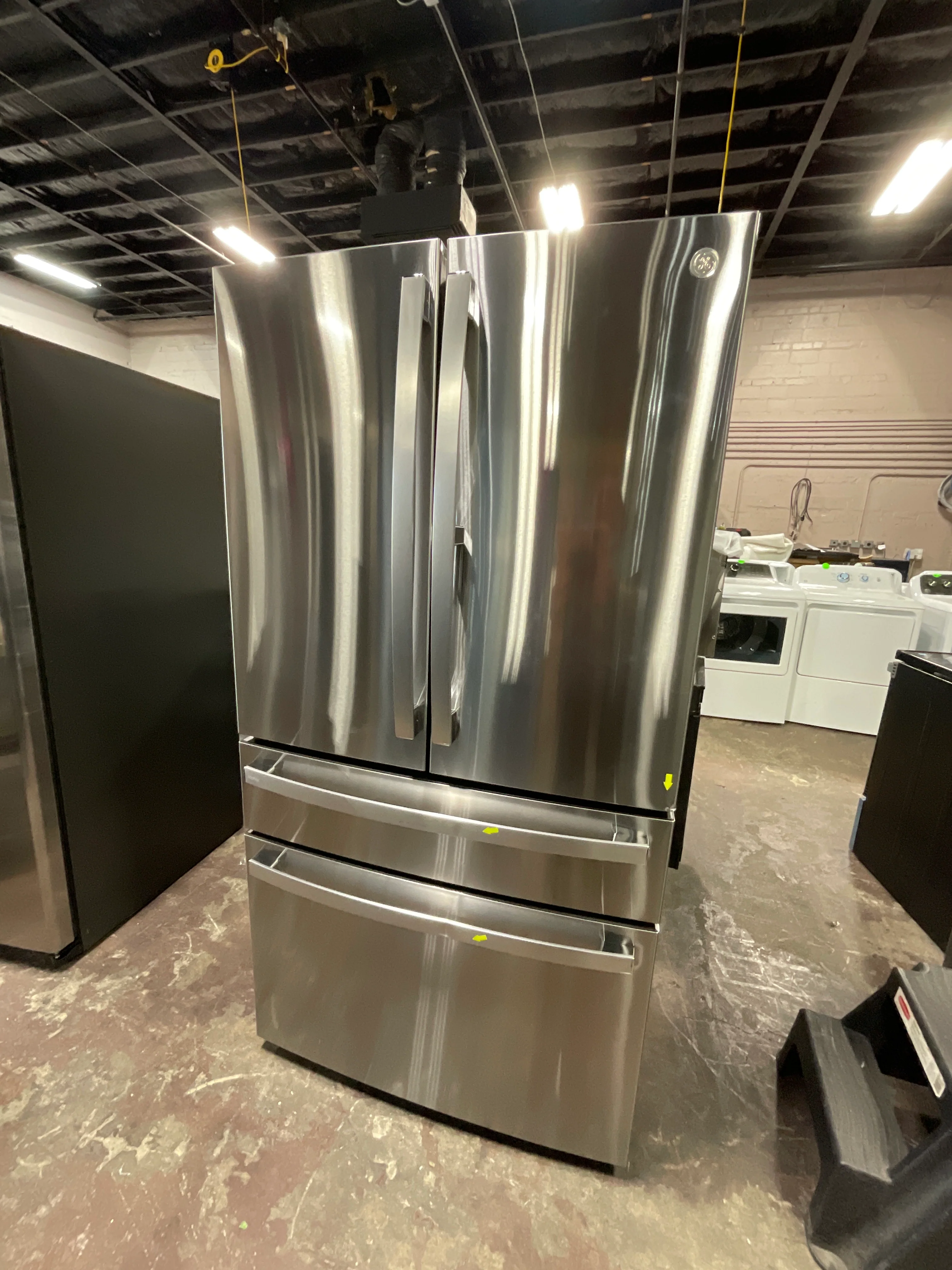 GE Profile™ ENERGY STAR® 23.3 Cu. Ft. Smart Counter-Depth Fingerprint Resistant 4-Door French-Door Refrigerator with Door In Door - Image 6