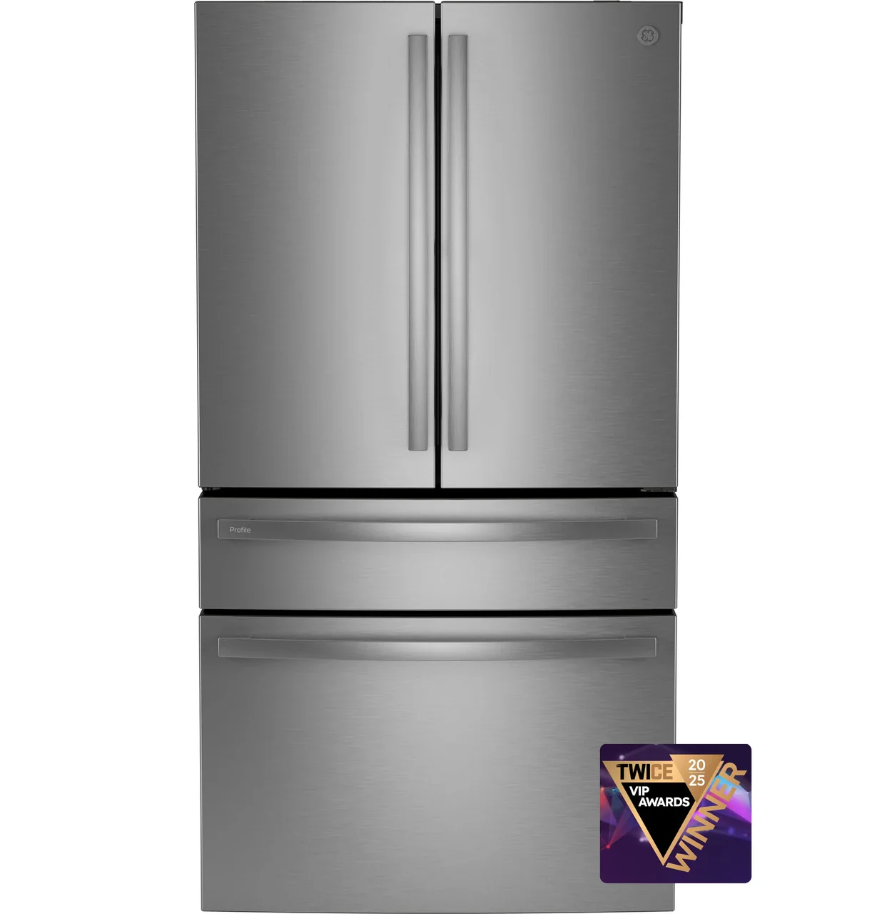 GE Profile™ ENERGY STAR® 23.2 Cu. Ft. Smart Counter-Depth Fingerprint Resistant 4-Door French-Door Refrigerator - Image 2