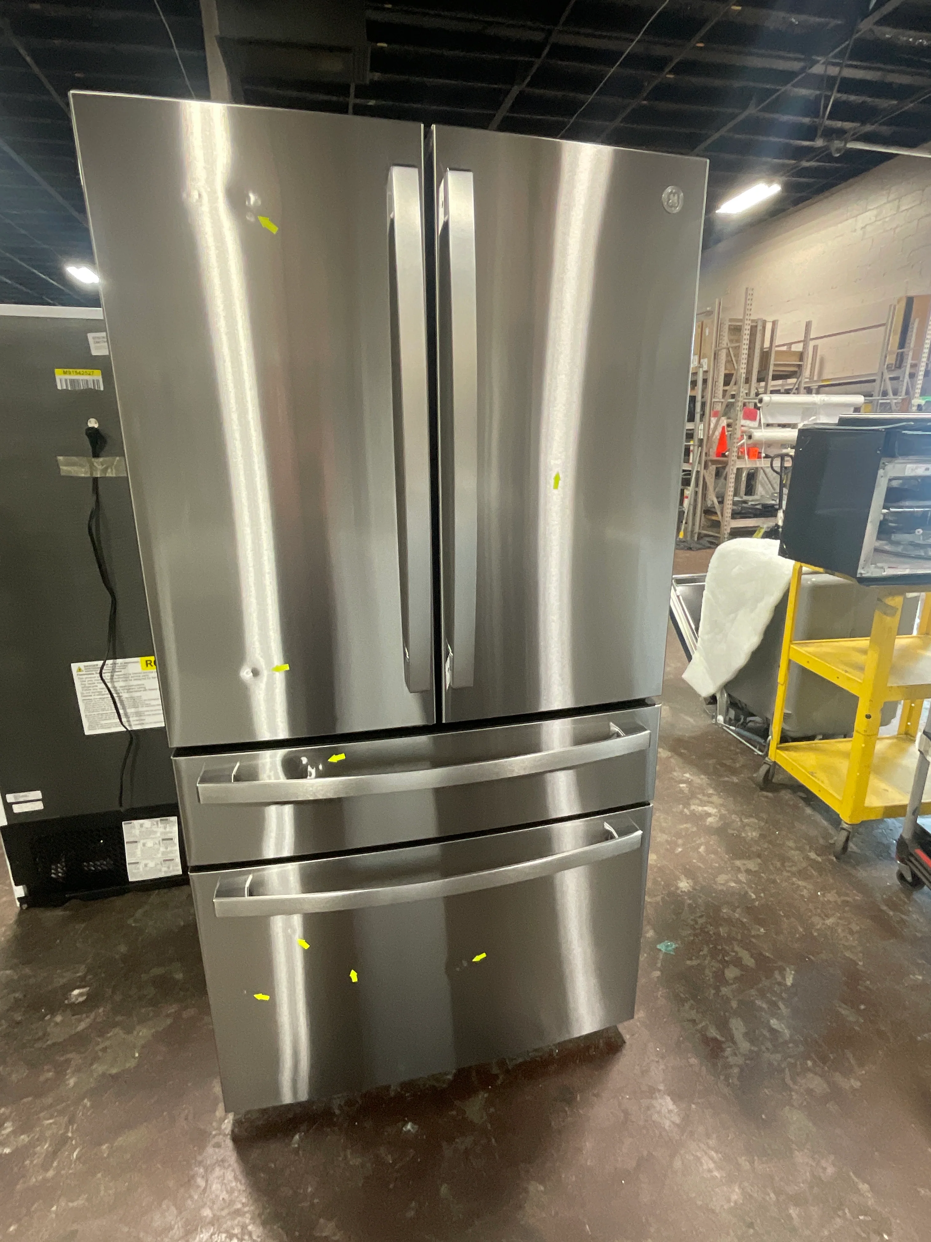 GE Profile™ ENERGY STAR® 23.2 Cu. Ft. Smart Counter-Depth Fingerprint Resistant 4-Door French-Door Refrigerator - Image 8