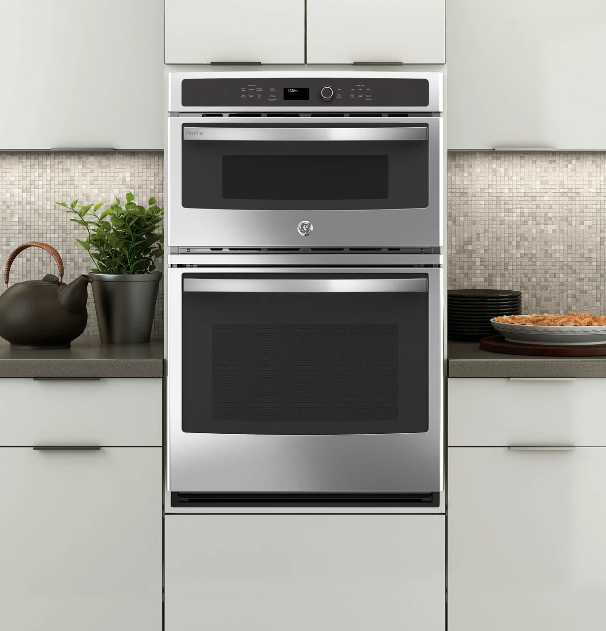 GE Profile™ 27" Built-In Combination Convection Microwave/Convection Wall Oven - Image 4
