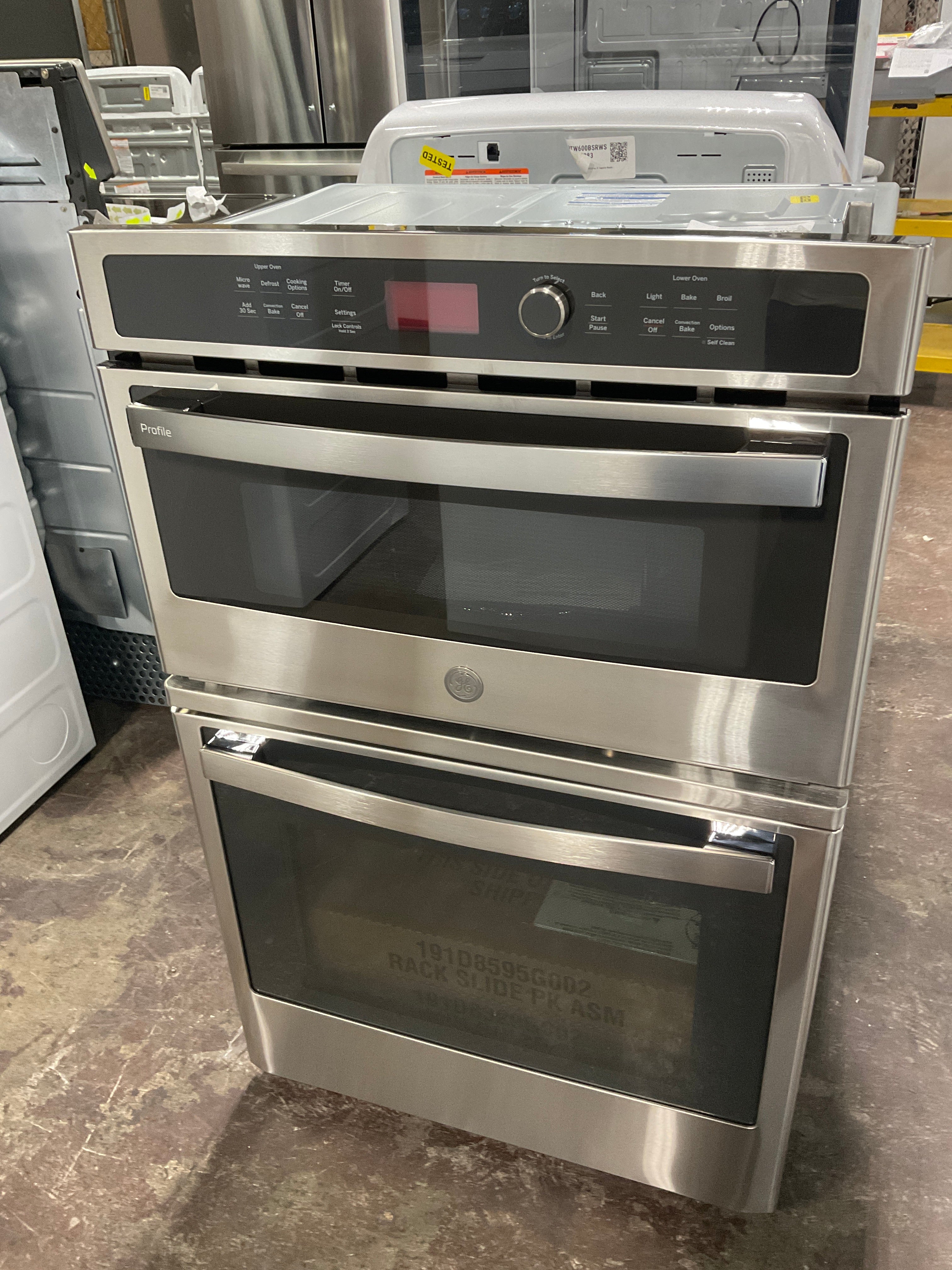 GE Profile™ 27" Built-In Combination Convection Microwave/Convection Wall Oven - Image 8