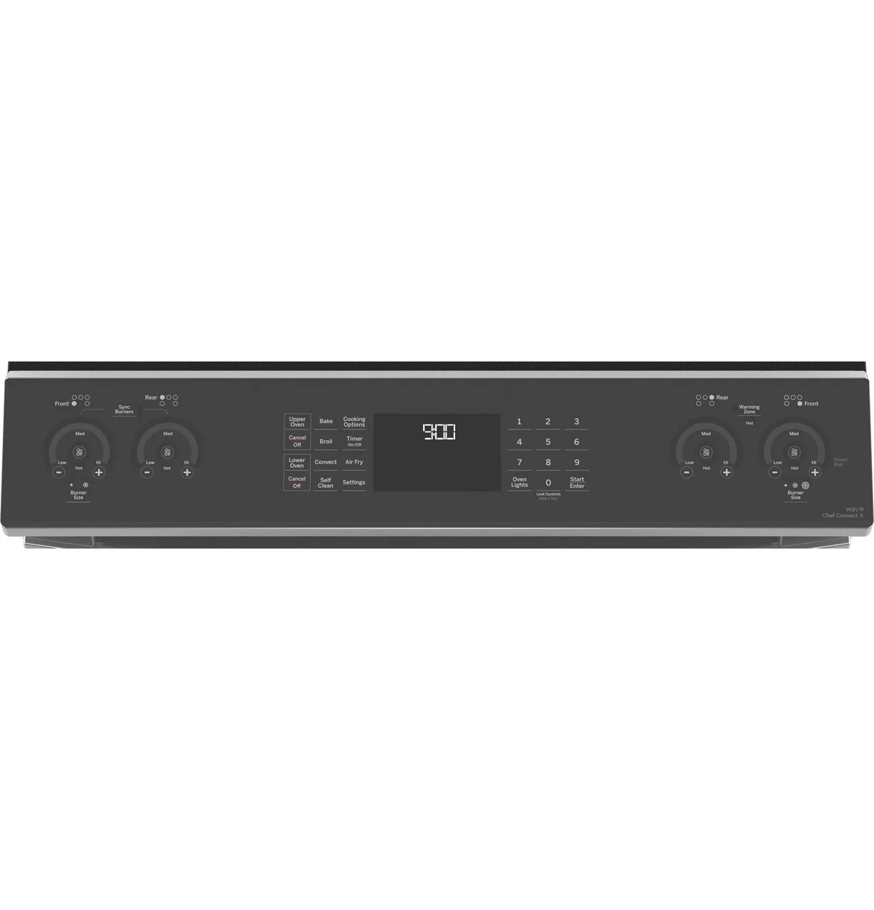 GE Profile™ 30" Smart Slide-In Electric Double Oven Convection Fingerprint Resistant Range - Image 5