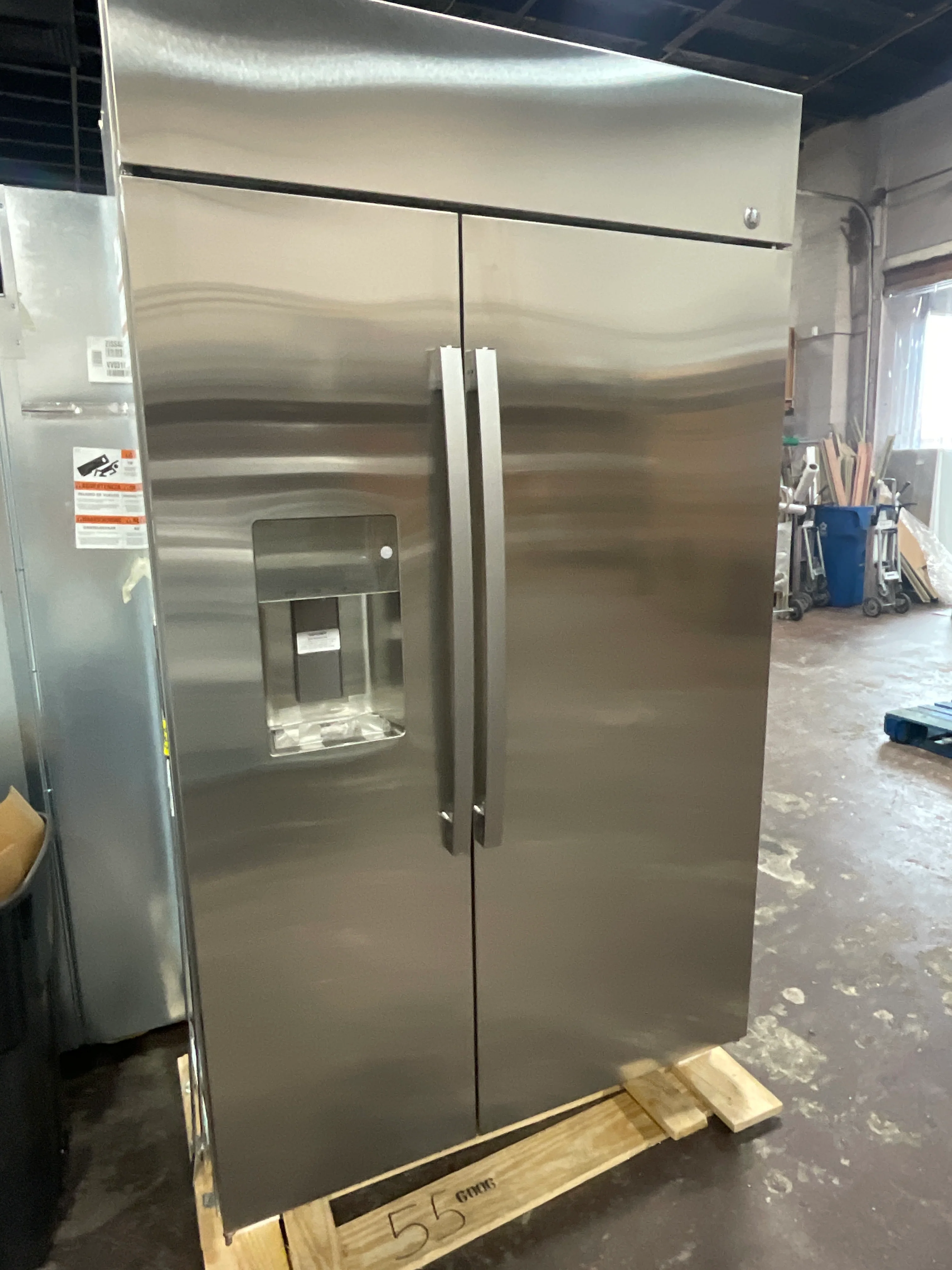 GE Profile™ 48" Smart Built-In Side-by-Side Refrigerator with Dispenser - Image 7