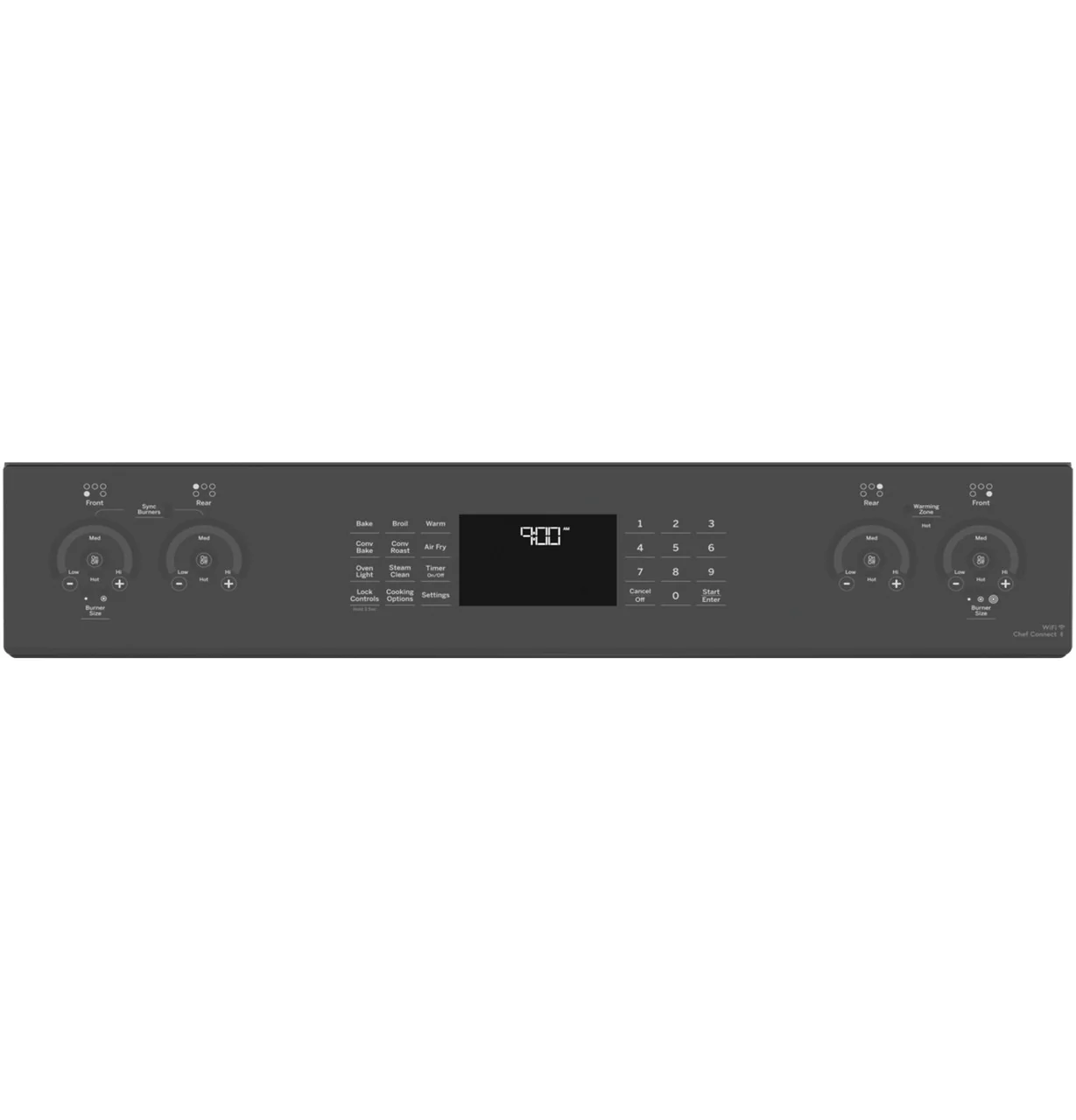 GE Profile™ 30" Smart Slide-In Electric Convection Range with No Preheat Air Fry - Image 4