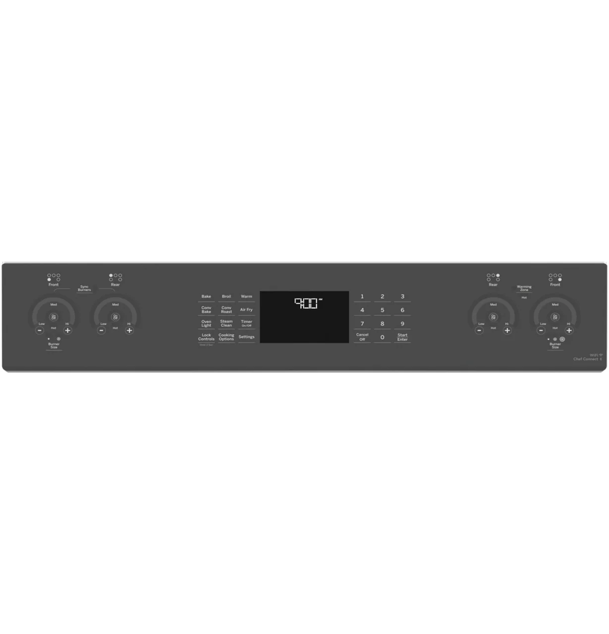 GE Profile™ 30" Smart Slide-In Electric Convection Fingerprint Resistant Range with No Preheat Air Fry - Image 5