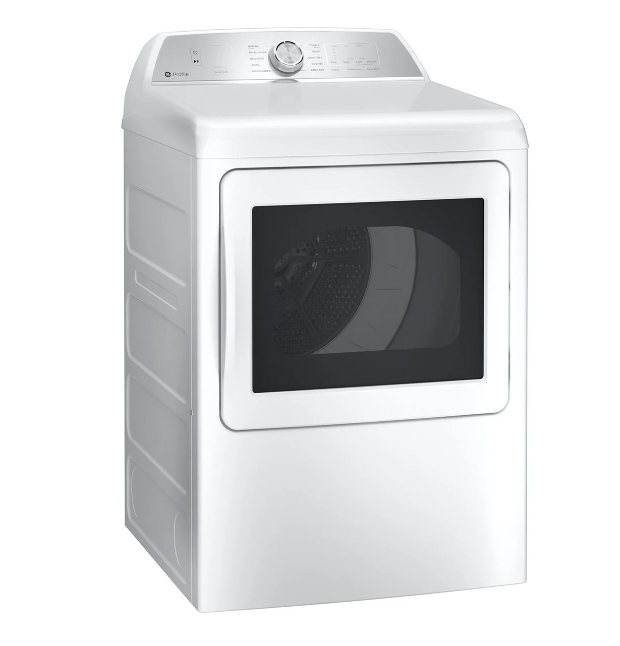 GE Profile™ ENERGY STAR® 7.4 cu. ft. Capacity aluminized alloy drum Gas Dryer with Sanitize Cycle and Sensor Dry - Image 3
