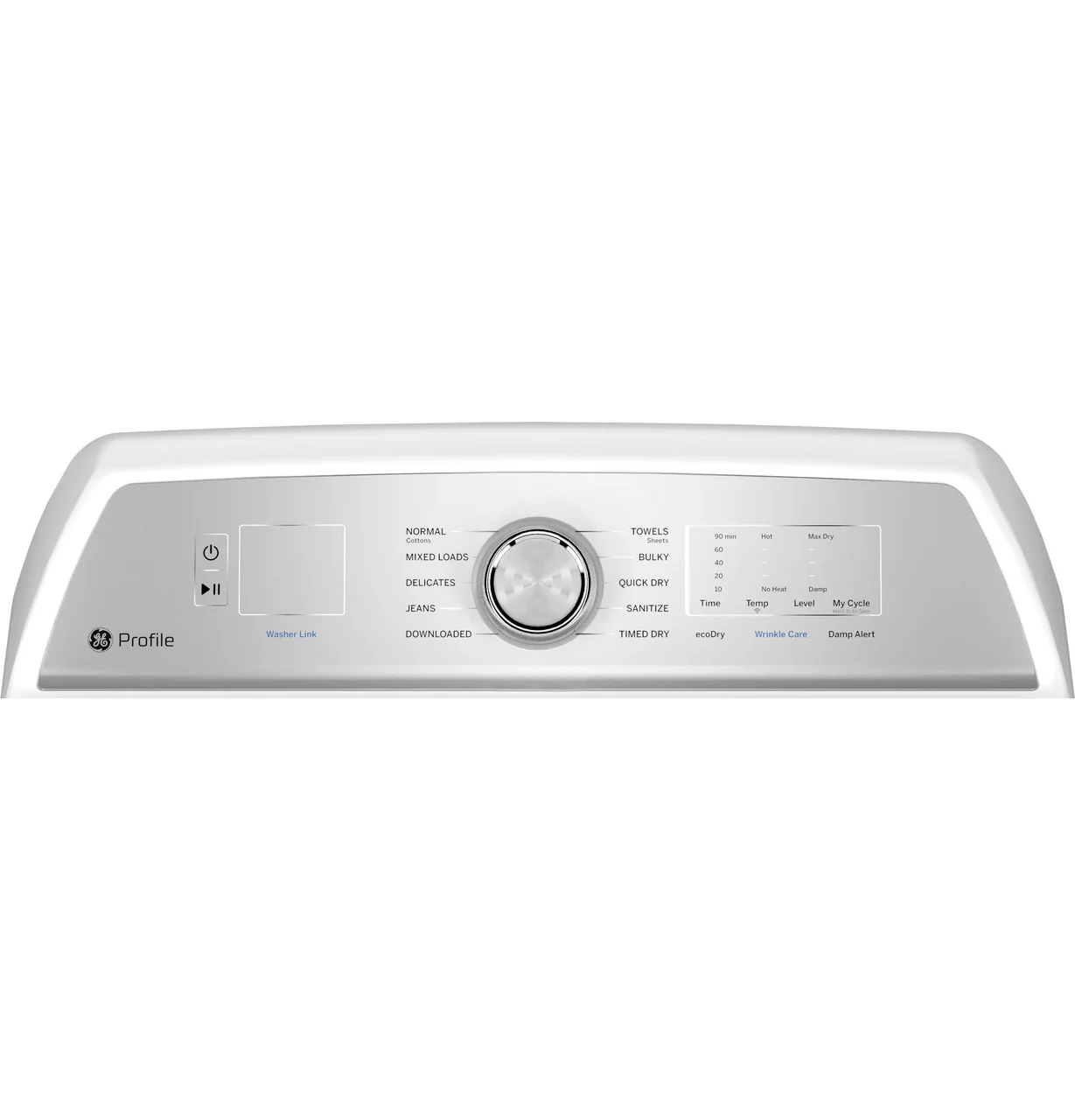 GE Profile™ ENERGY STAR® 7.4 cu. ft. Capacity aluminized alloy drum Gas Dryer with Sanitize Cycle and Sensor Dry - Image 5