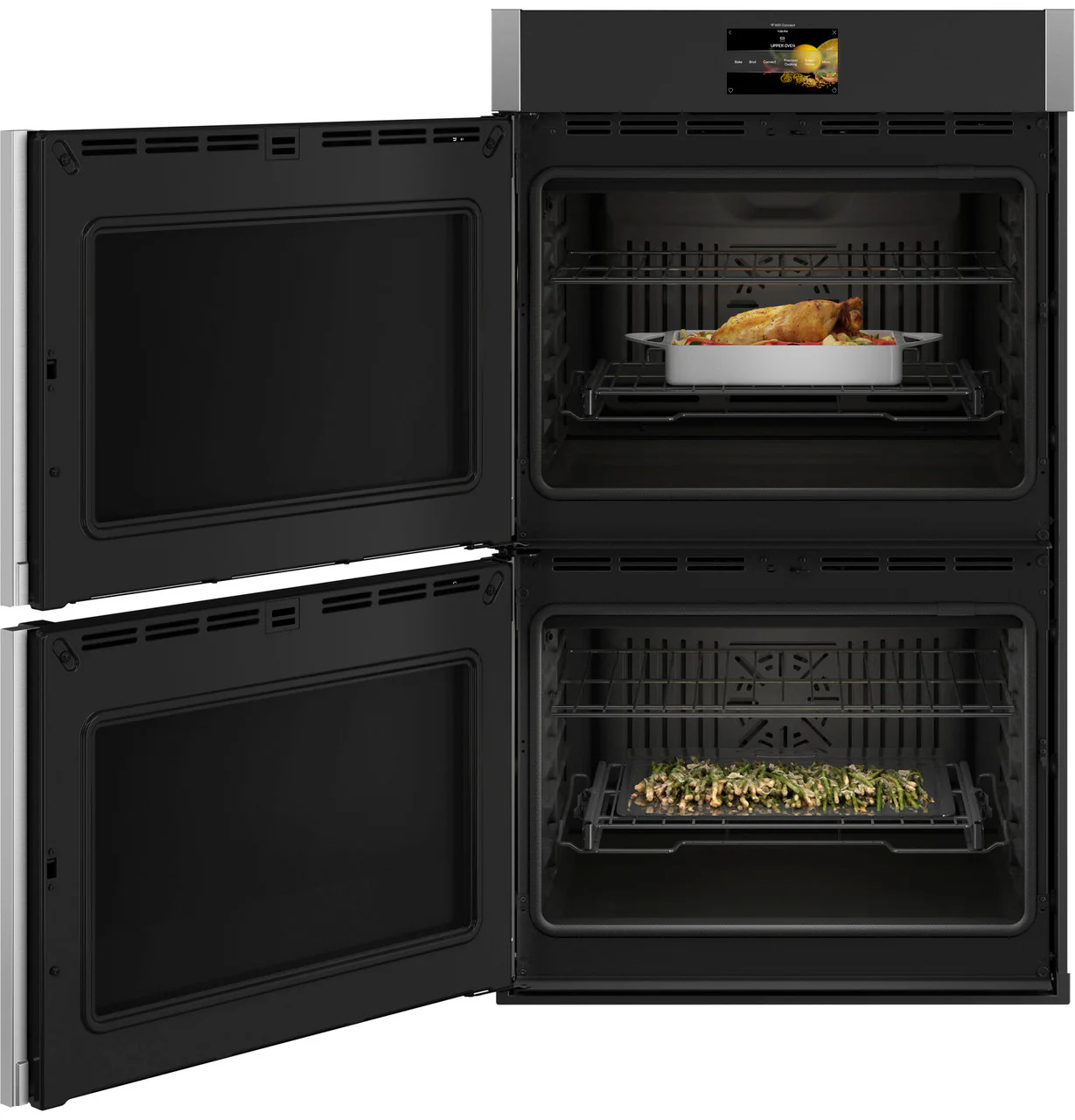GE Profile™ 30" Smart Built-In Convection Double Wall Oven with Left-Hand Side-Swing Doors - Image 4