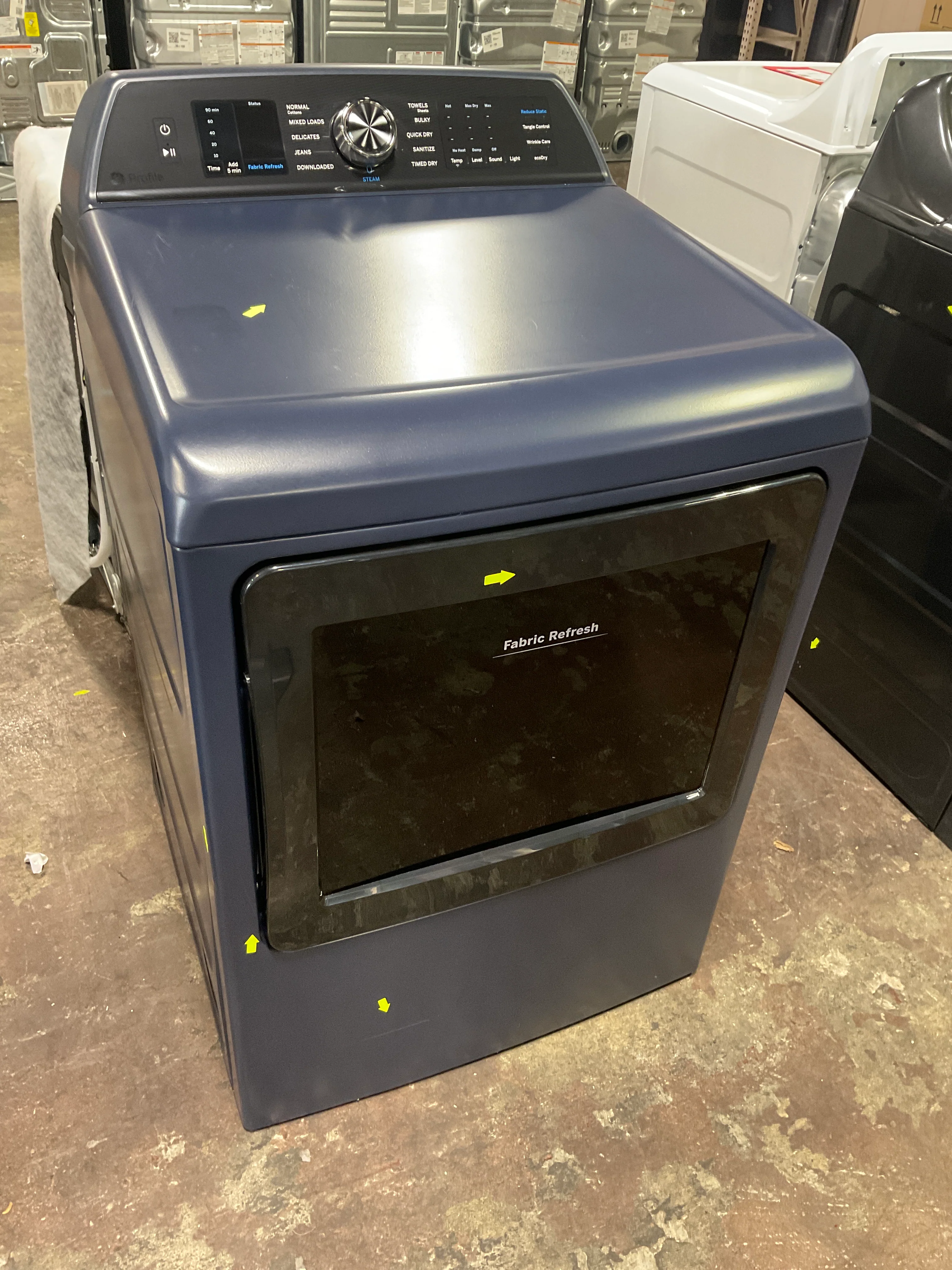 GE Profile™ ENERGY STAR® 7.3 cu. ft. Capacity Smart Electric Dryer with Fabric Refresh - Image 8