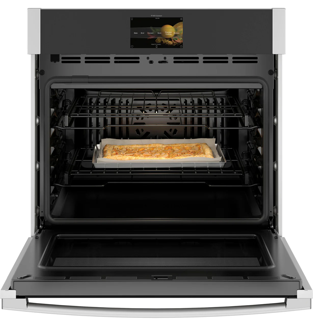 GE Profile™ 30" Smart Built-In Convection Single Wall Oven with In-Oven Camera and No Preheat Air Fry - Image 4