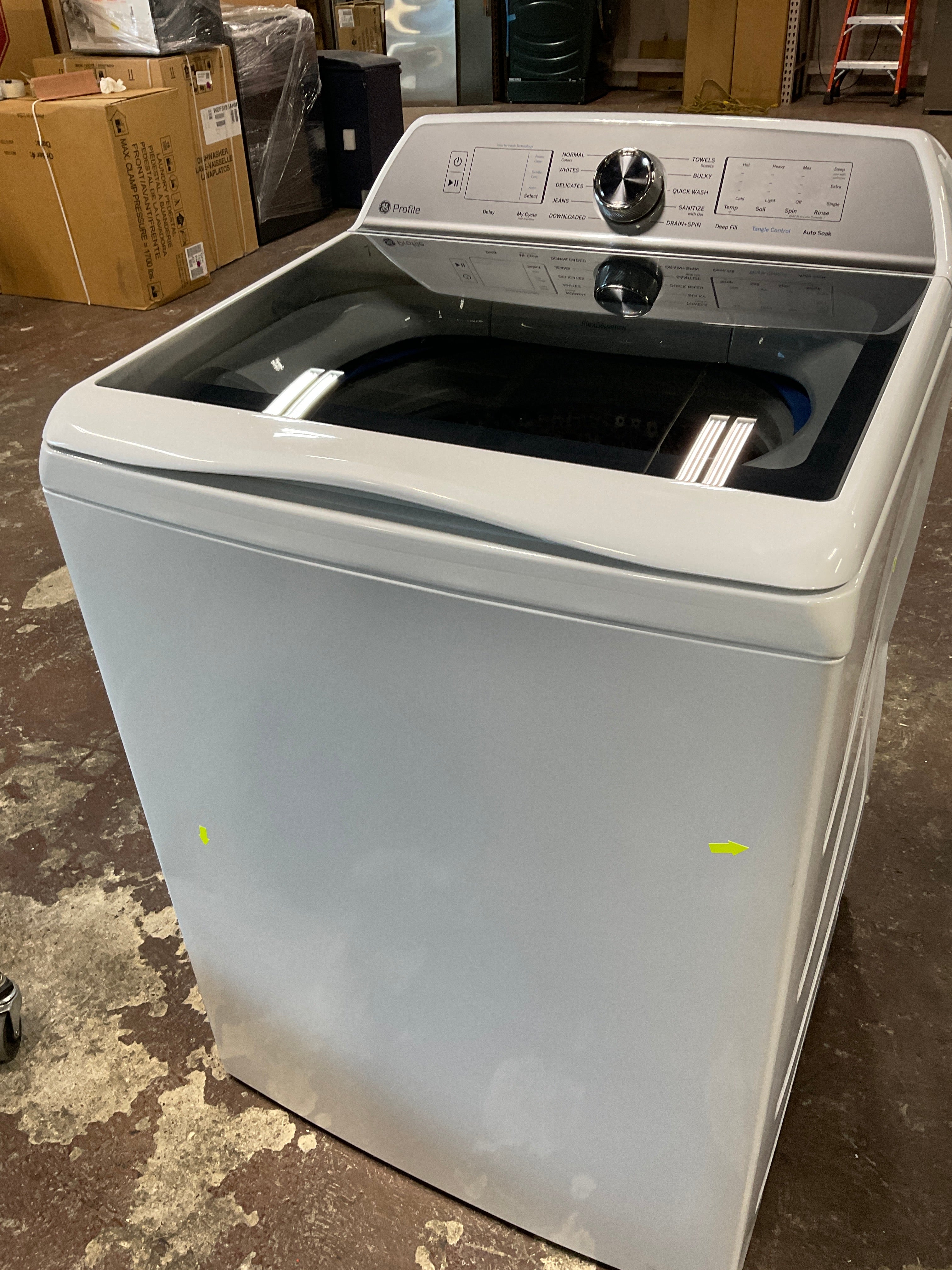 GE Profile™ ENERGY STAR® 5.0 cu. ft. Capacity Washer with Smarter Wash Technology and FlexDispense™ - Image 14