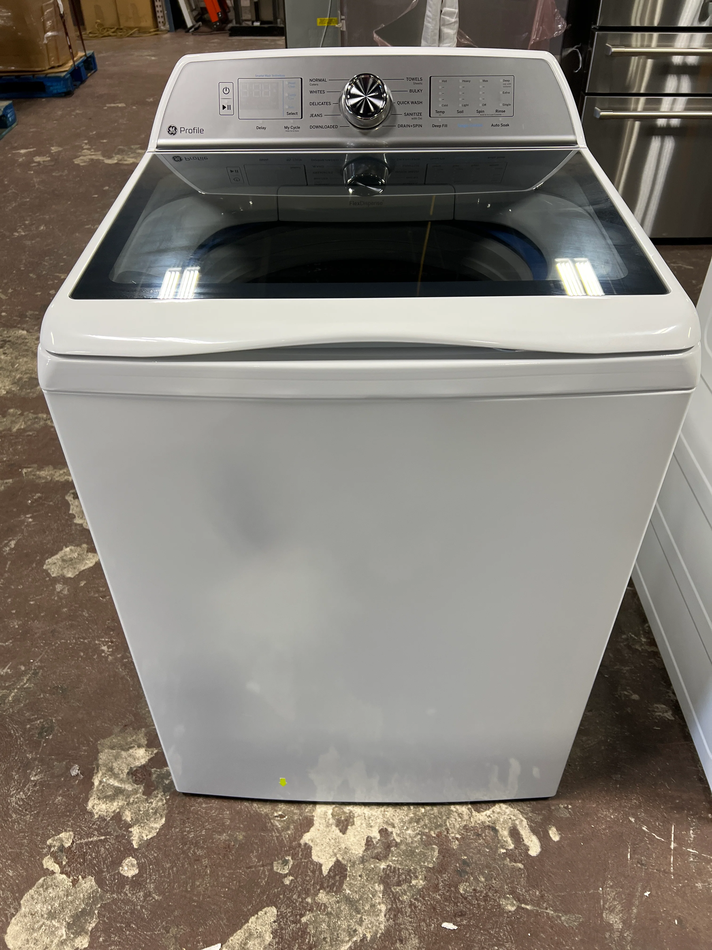 GE Profile™ ENERGY STAR® 5.0 cu. ft. Capacity Washer with Smarter Wash Technology and FlexDispense™ - Image 21